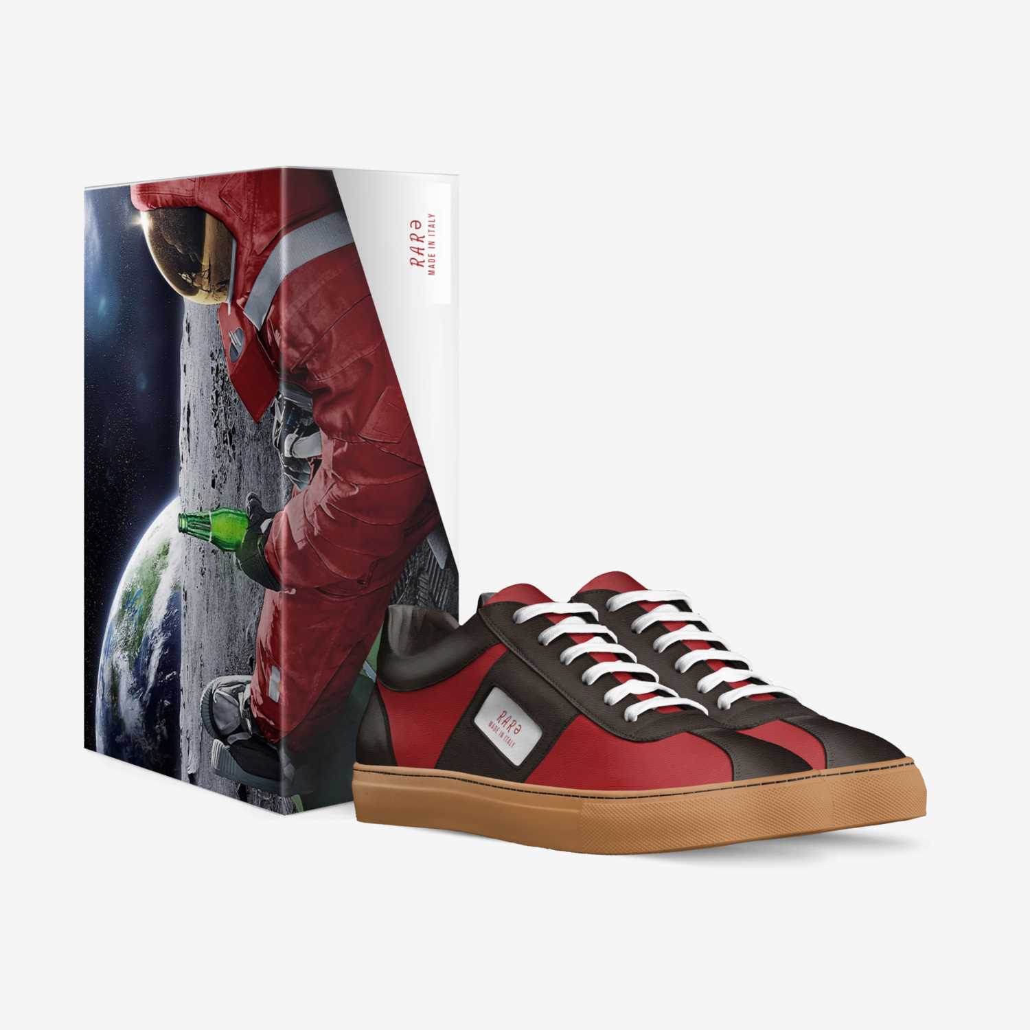 R A R Ə custom made in Italy shoes by Derryck Rochelle | Box view