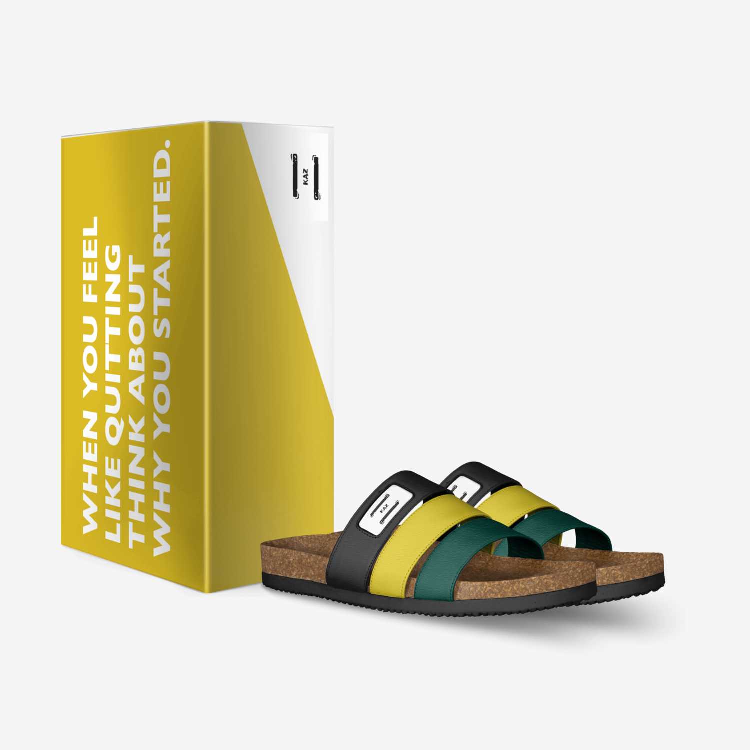 KAZ custom made in Italy shoes by Tania Preddie | Box view