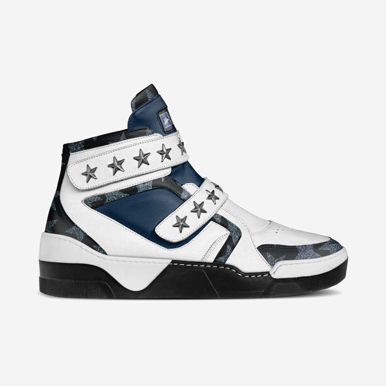 Platinum Star custom made in Italy shoes by Marie Lemelle | Side view