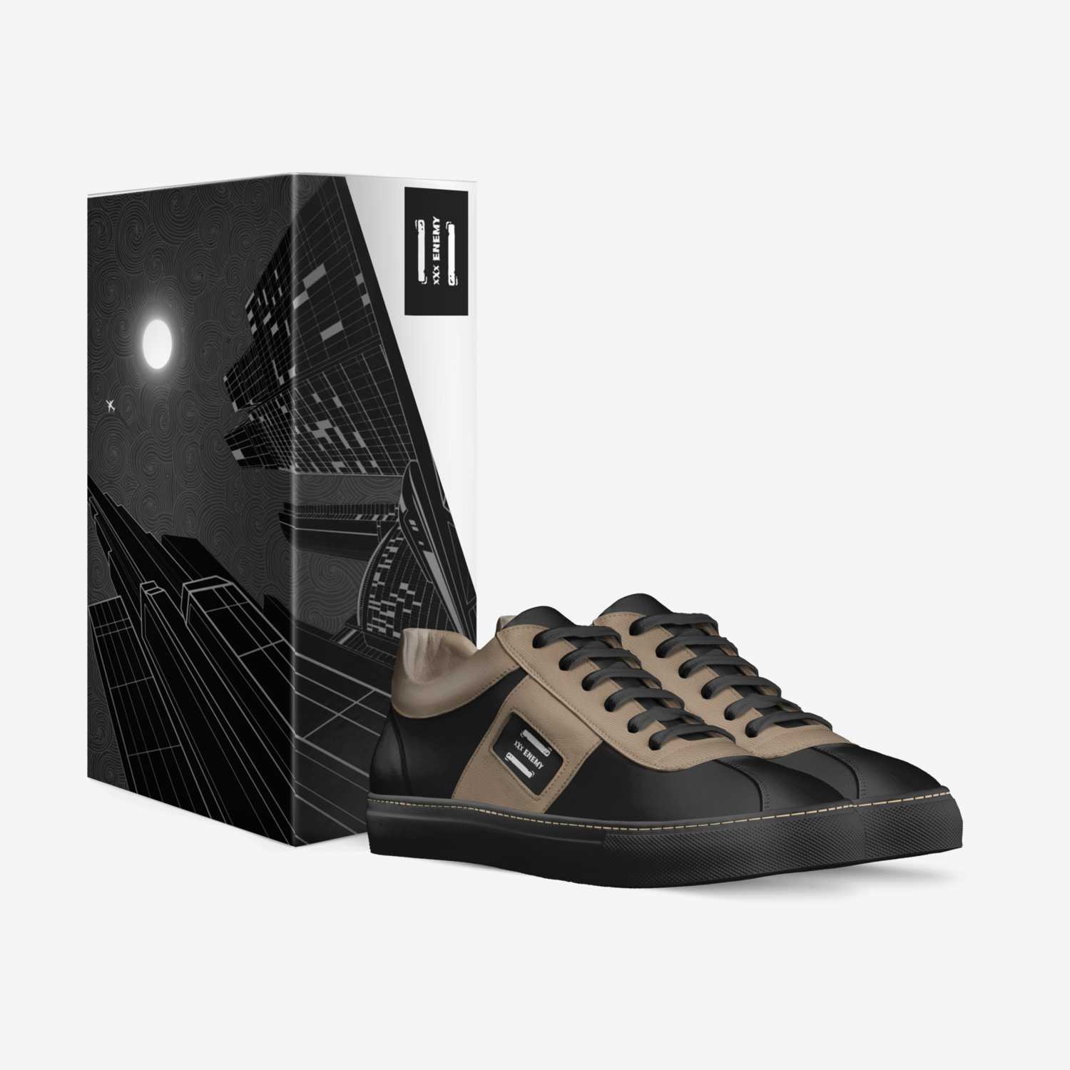 xXx ENEMY custom made in Italy shoes by Manuel Santiago | Box view