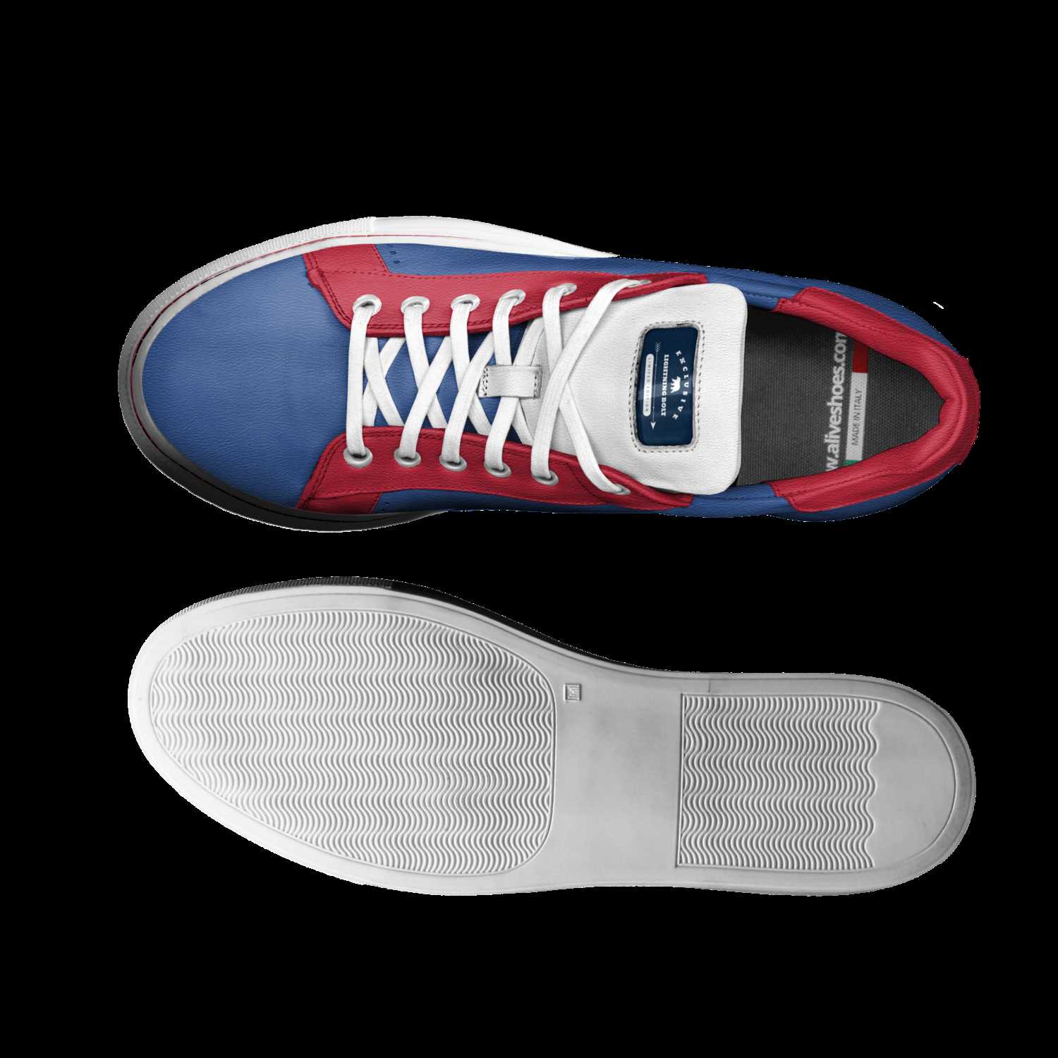 Lighting bolt shoes top
