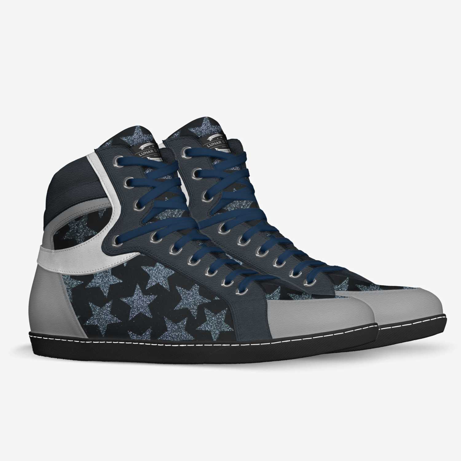 Lunar Studios custom made in Italy shoes by Cheyenne Reed | Double view