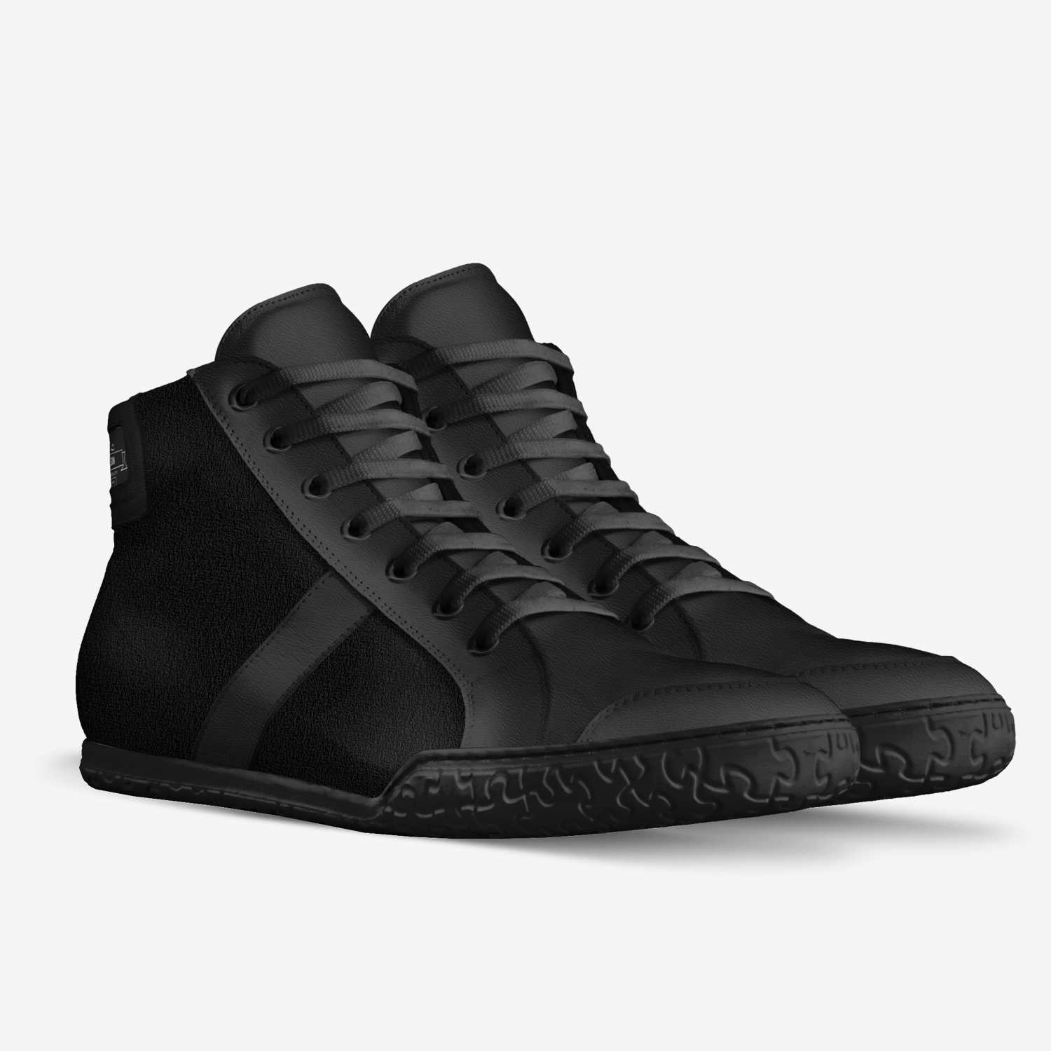 assassin custom made in Italy shoes by Dionte Anderson | Double view