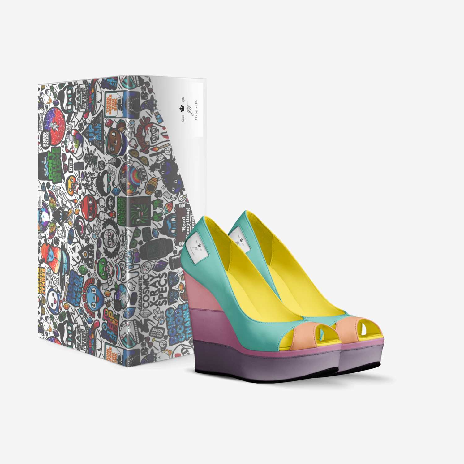 JW custom made in Italy shoes by Althea Hoyt | Box view