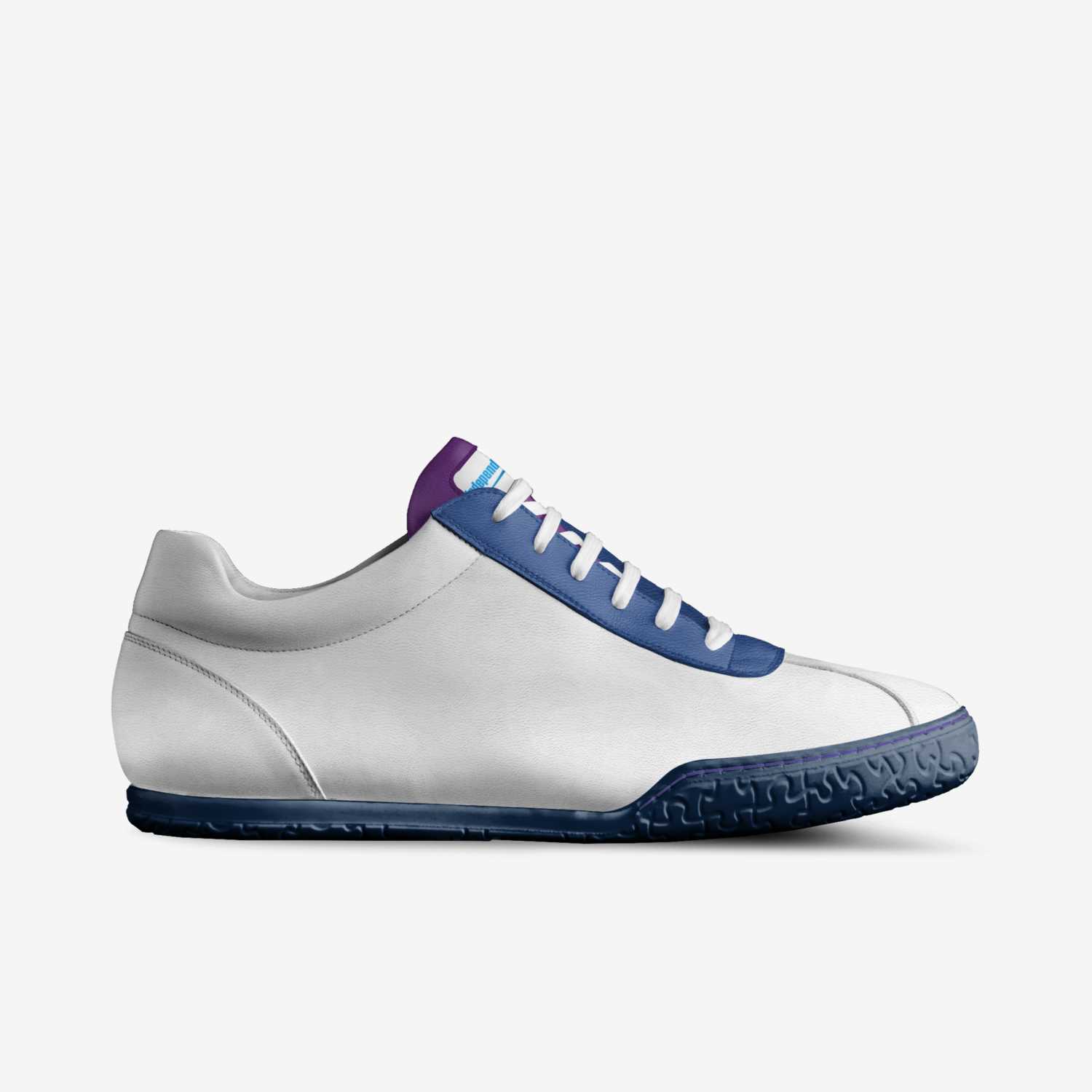 Title Waves custom made in Italy shoes by Limitless Kicks | Side view