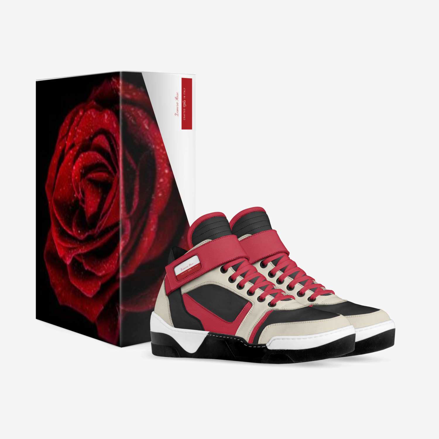 Zemora Rose  custom made in Italy shoes by Nanashea Washington | Box view