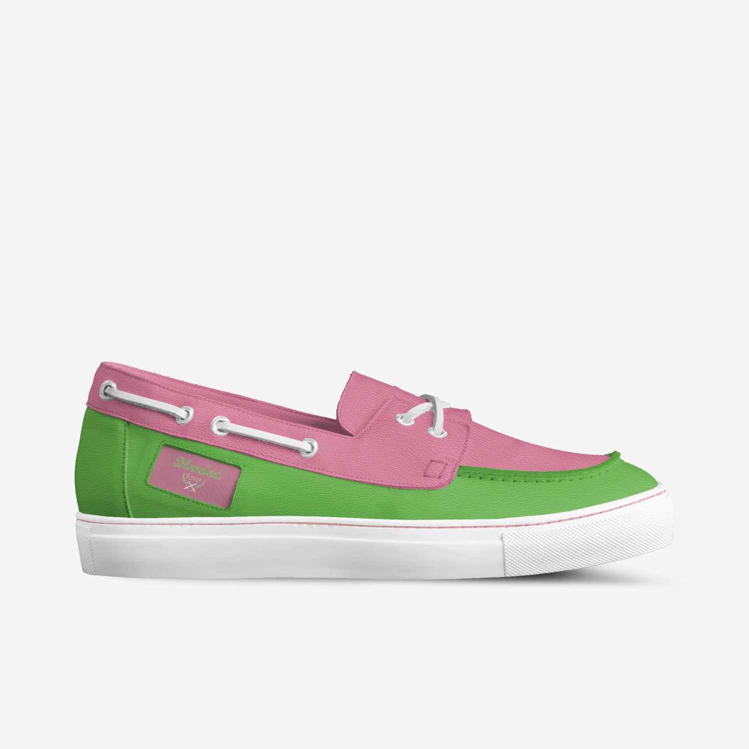 Kris custom made in Italy shoes by Aaron Sharp | Side view