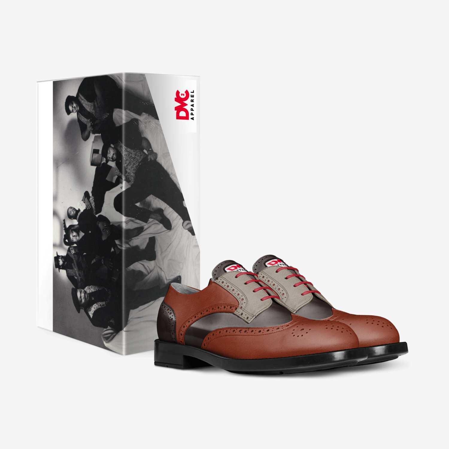 B Natural custom made in Italy shoes by David Callands Jr | Box view