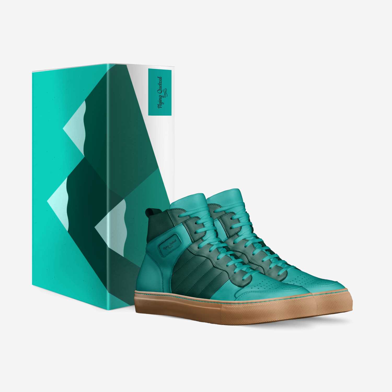 Flying Quetzal custom made in Italy shoes by Jose Morales | Box view