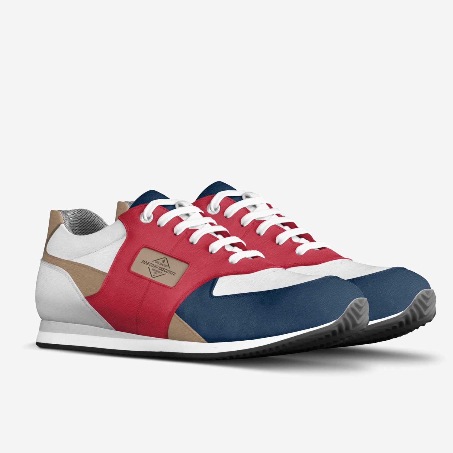 MAE Corp Executive custom made in Italy shoes by Meak Productions, Inc. | Double view