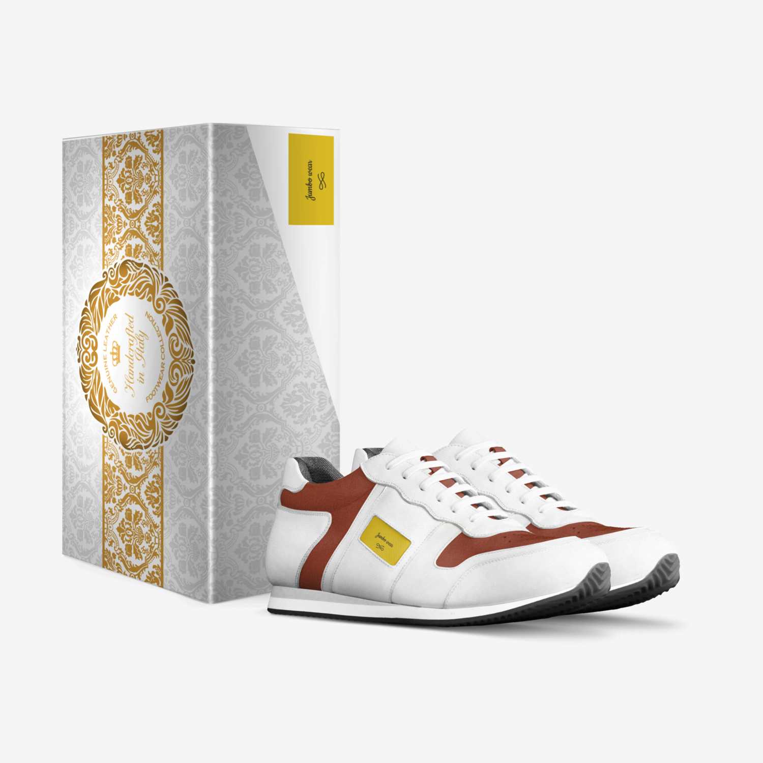 Jumbo wear custom made in Italy shoes by Peter Udu | Box view