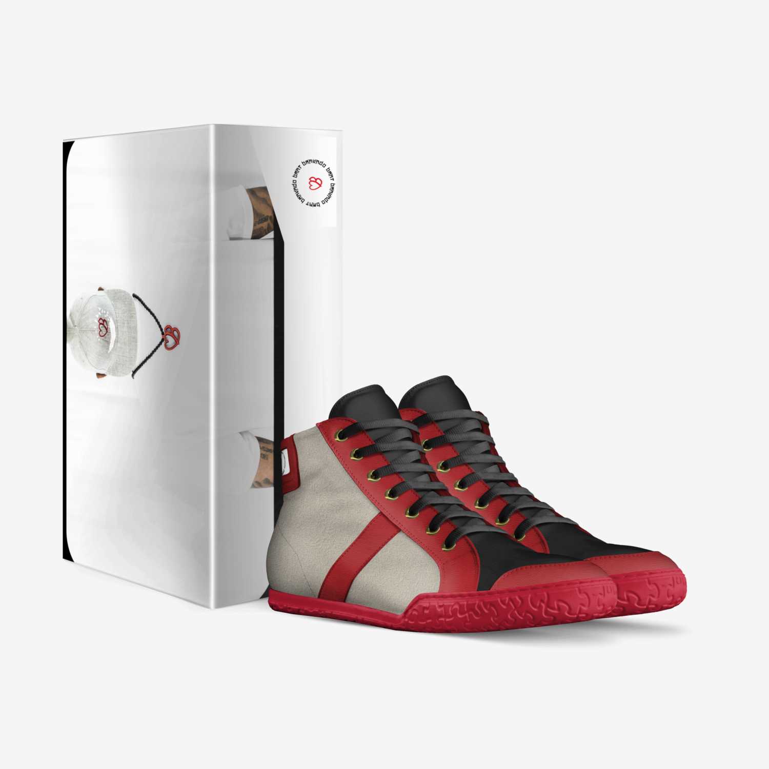 Bravado Brat custom made in Italy shoes by Brandon Coleman | Box view