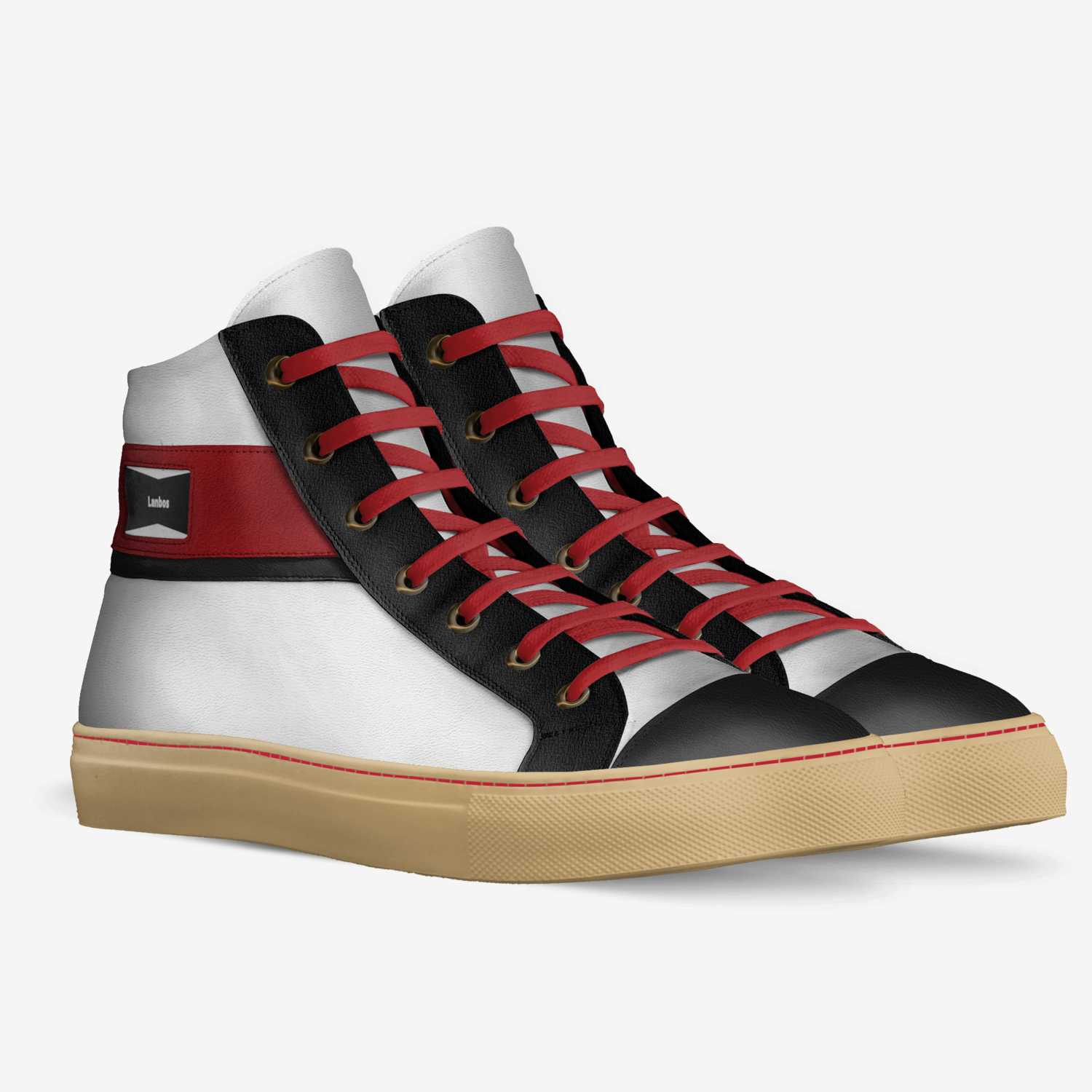 Lanbos custom made in Italy shoes by Lance Boykin | Double view