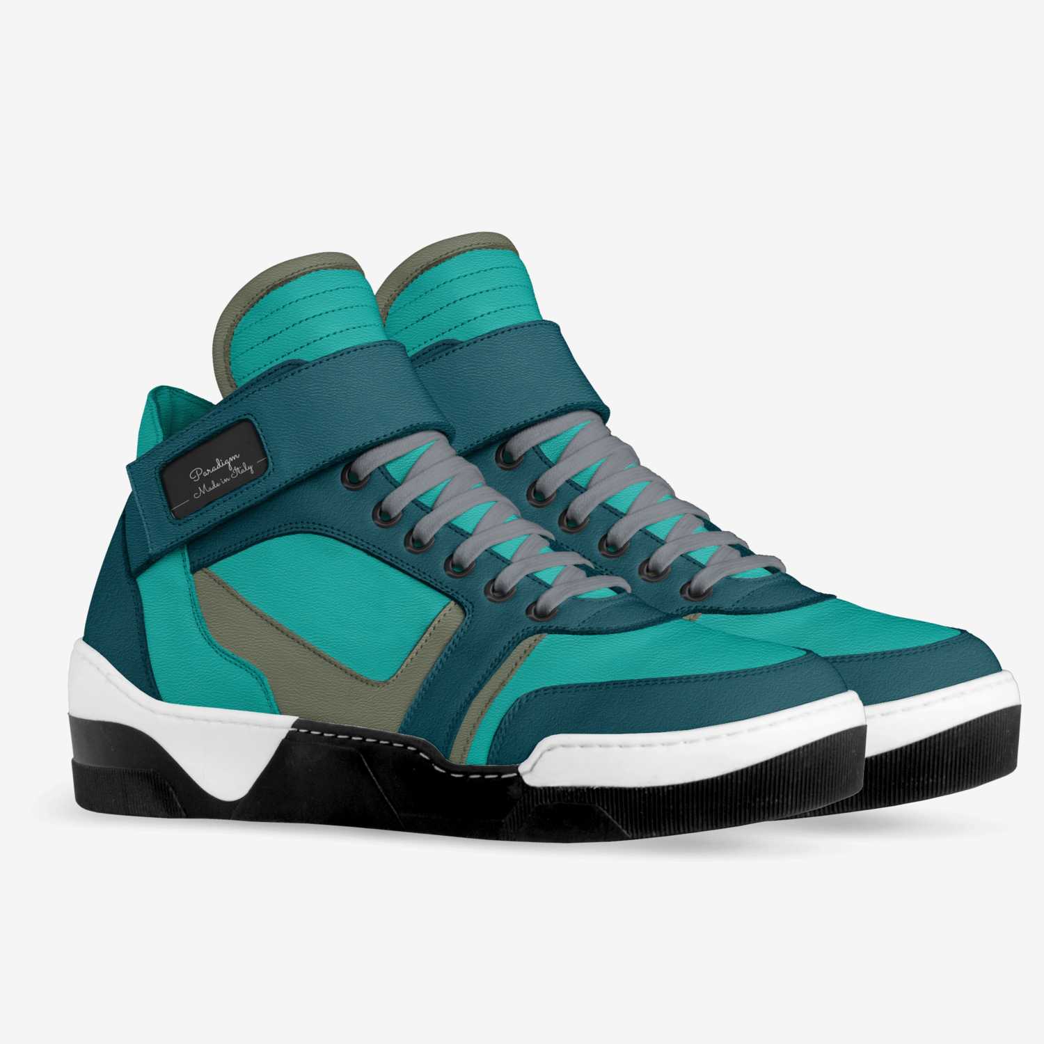 Paradigm custom made in Italy shoes by Lawronce Johnson | Double view