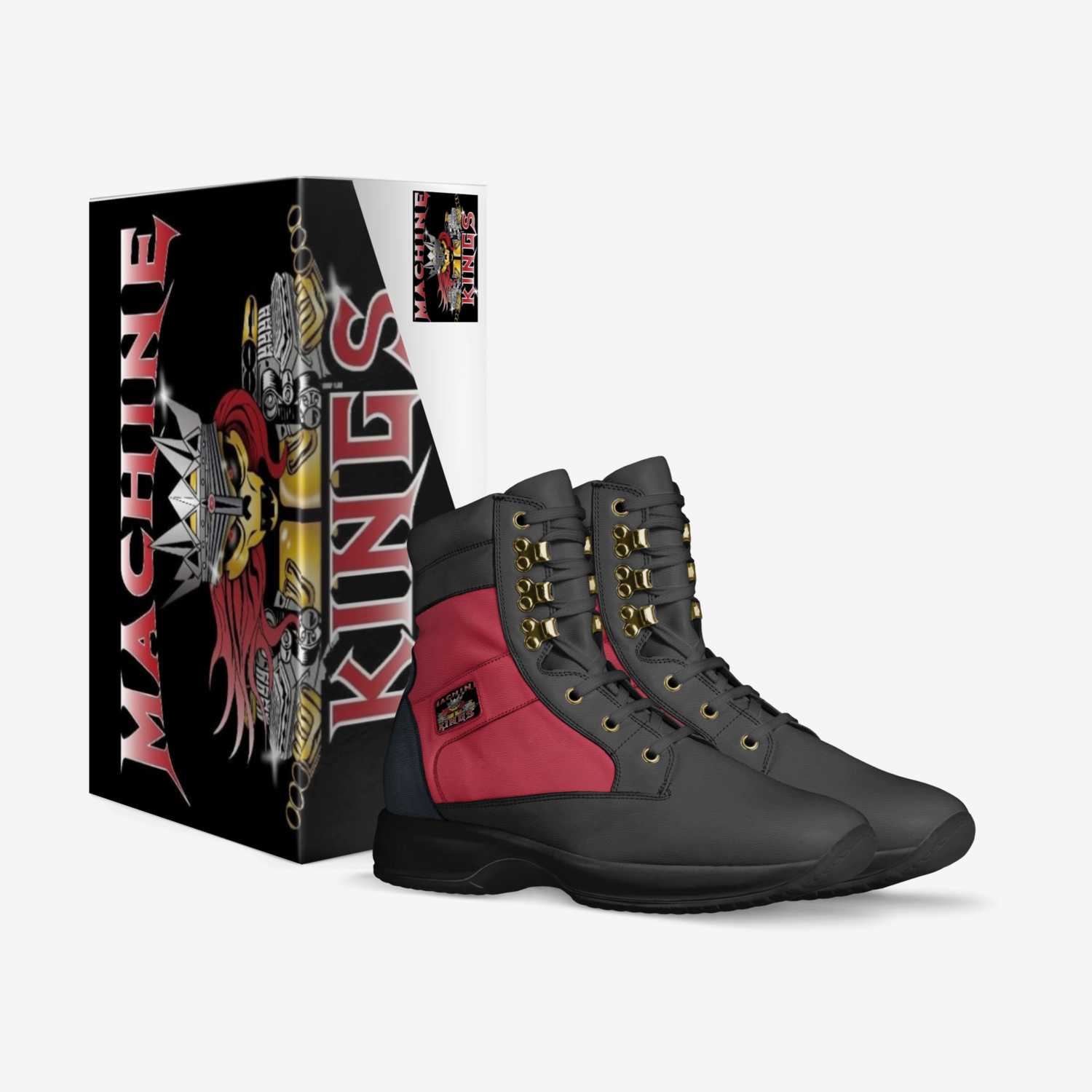 MACHINE KINGS custom made in Italy shoes by Sj Mays | Box view