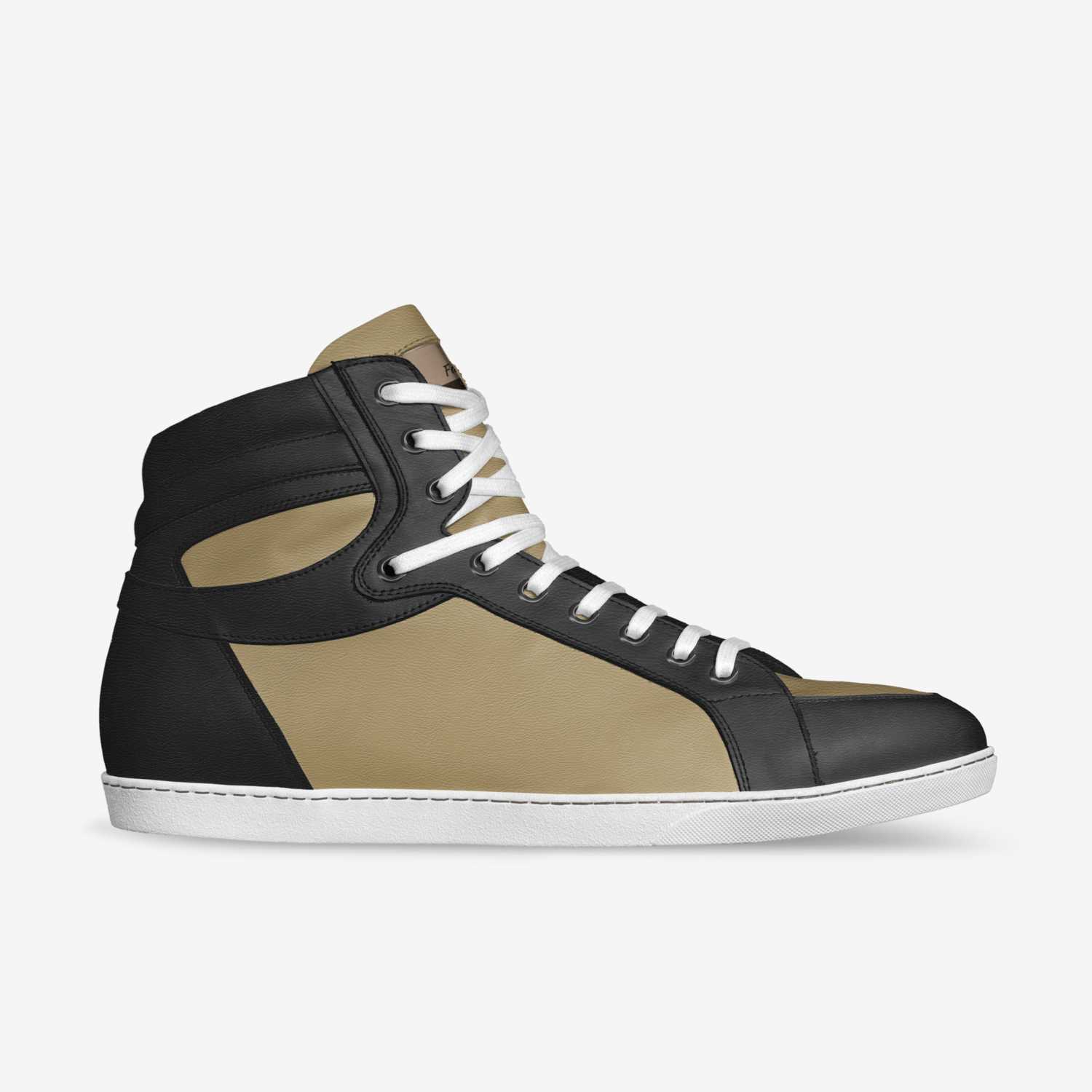 Falken Halt custom made in Italy shoes by Taj Anderson | Side view
