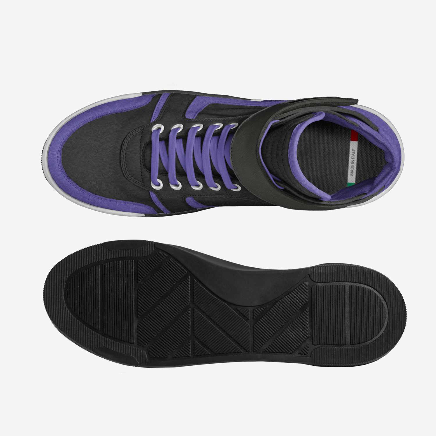 Legit Trappers custom made in Italy shoes by Deon Landry | Top view