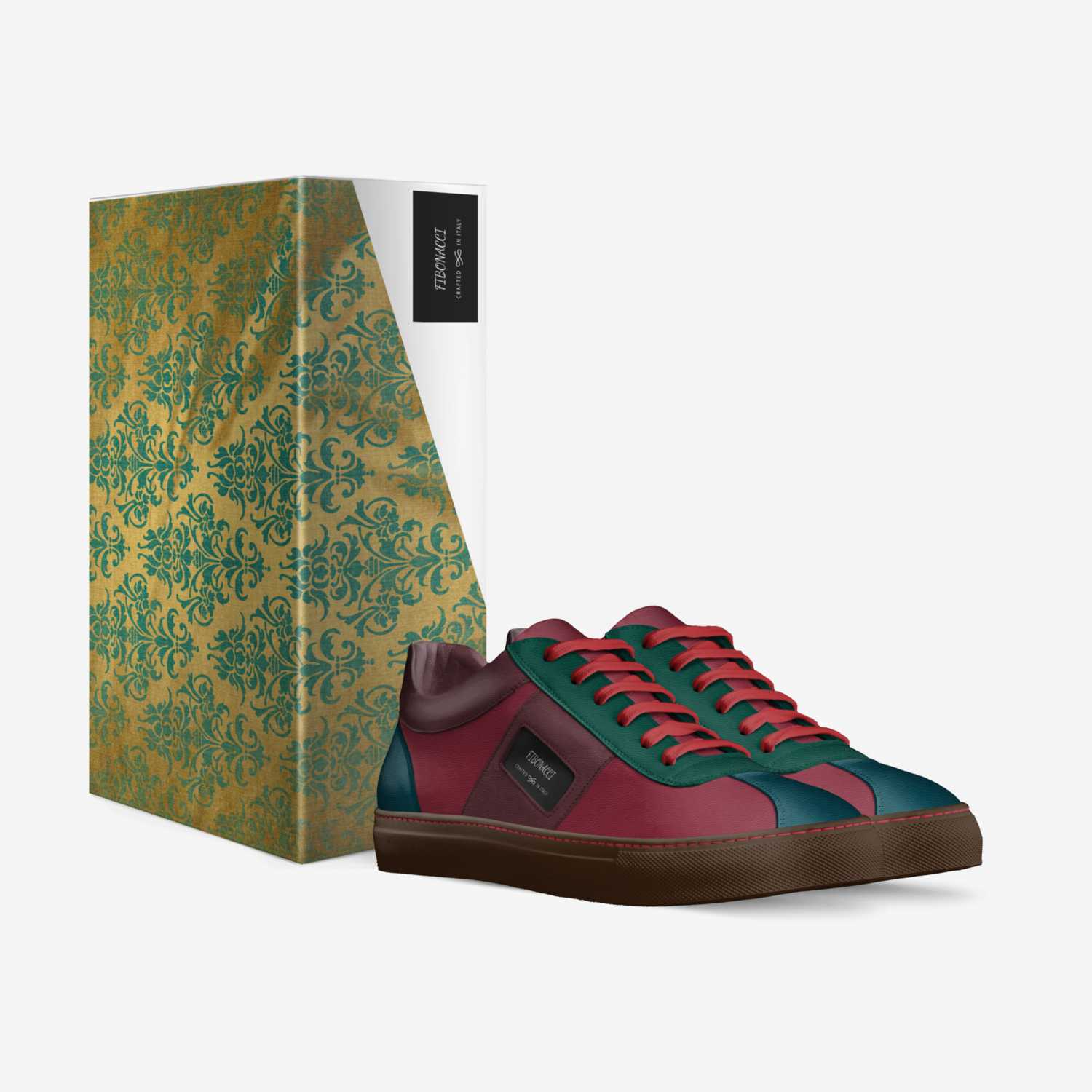 FIBONACCI  custom made in Italy shoes by Barrington Gardner | Box view