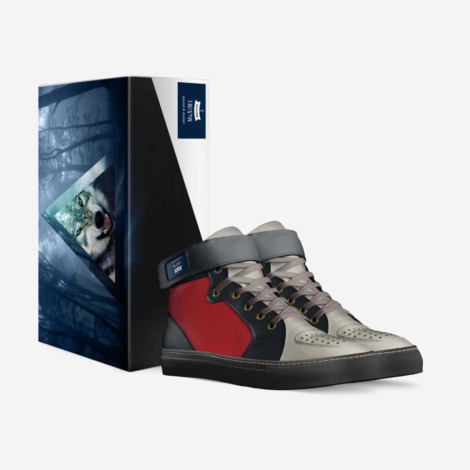 MaXiM1 custom made in Italy shoes by Kenneth Finnin | Box view