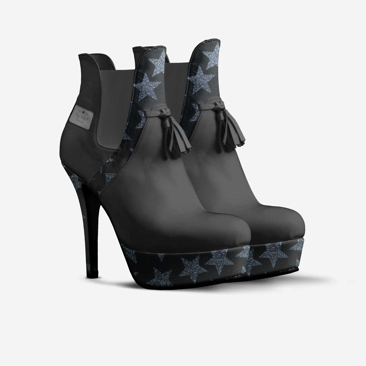 Foxy Lady I custom made in Italy shoes by Edward Maddox | Double view