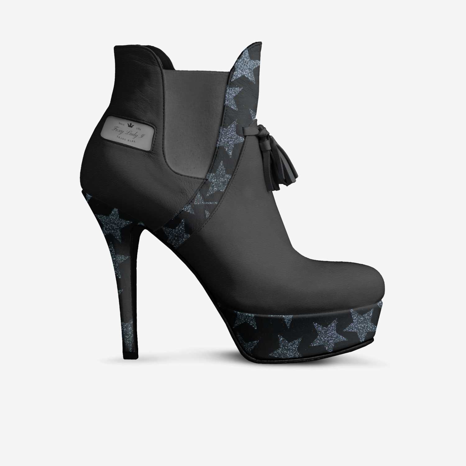 Foxy Lady I custom made in Italy shoes by Edward Maddox | Side view