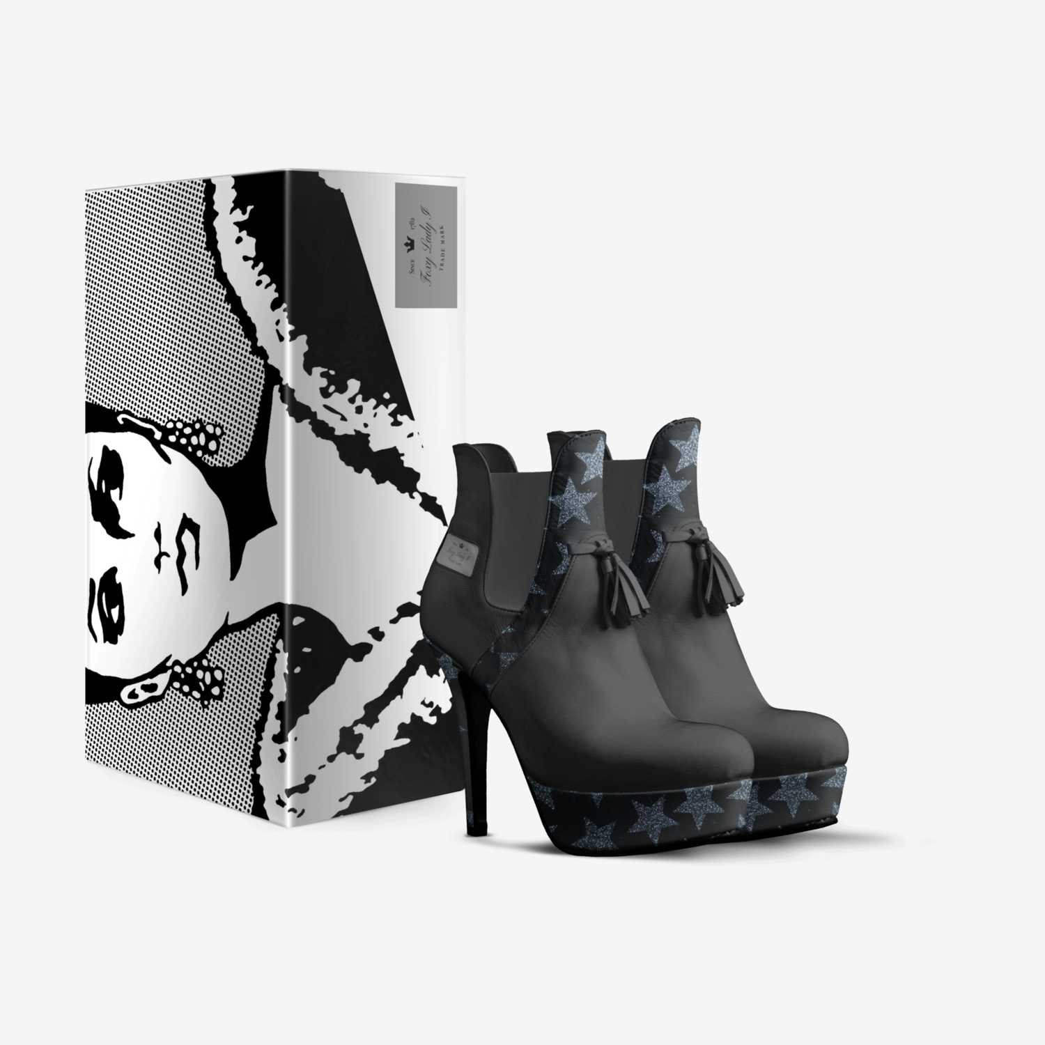 Foxy Lady I custom made in Italy shoes by Edward Maddox | Box view