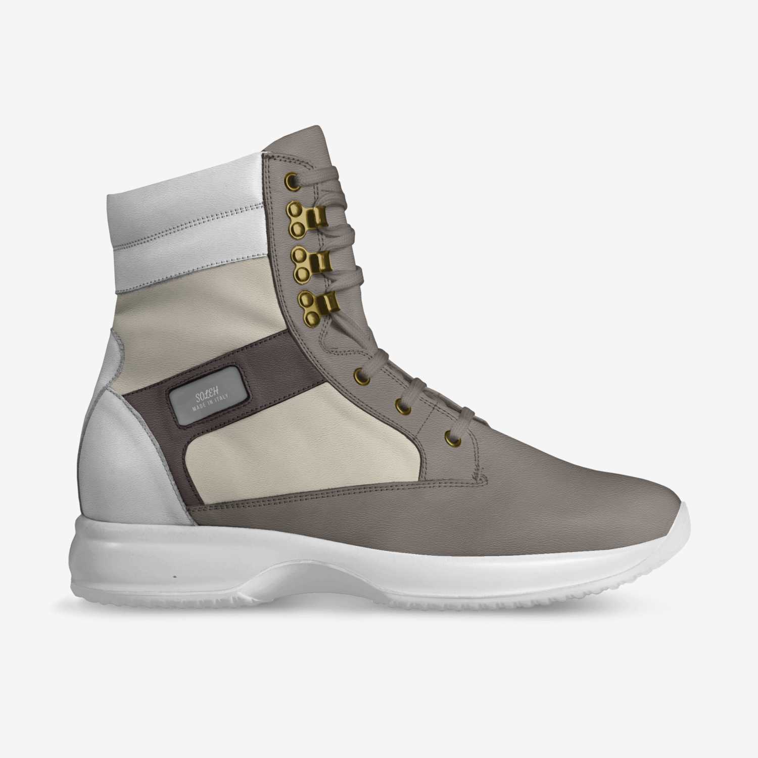 SOLEH custom made in Italy shoes by Iman Saleh | Side view