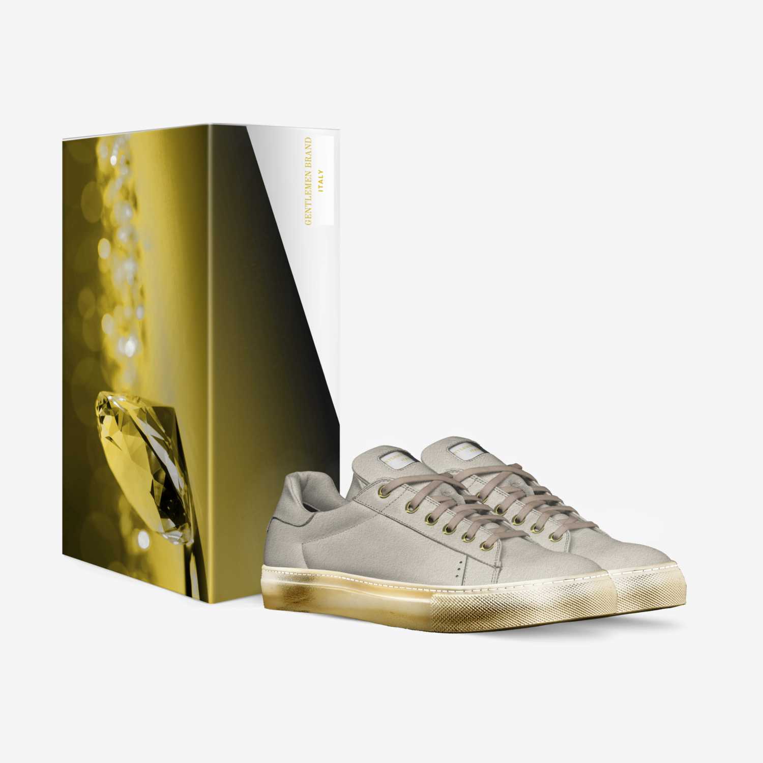 GENTLEMEN BRAND  custom made in Italy shoes by Kareem Rush | Box view