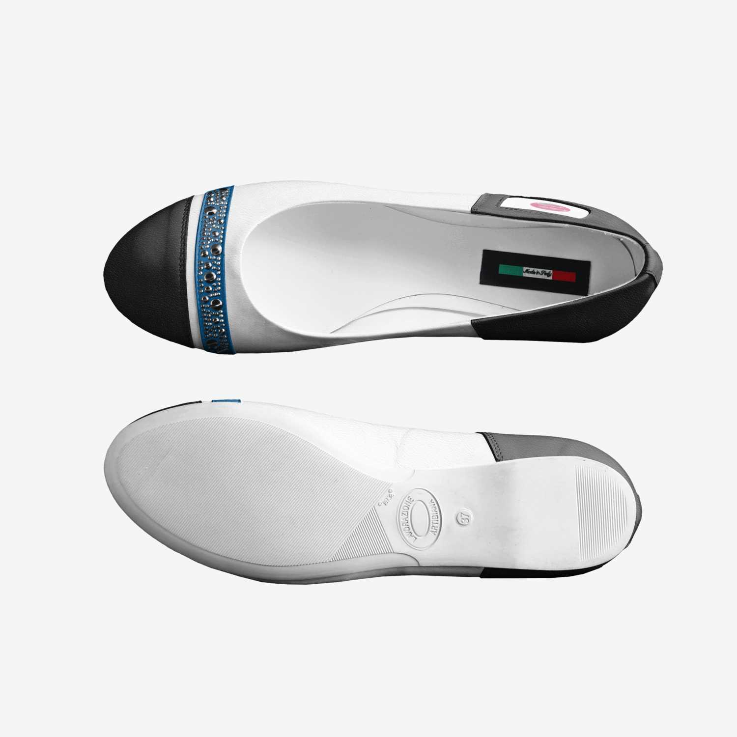 Ego custom made in Italy shoes by Alasha Santiago | Top view