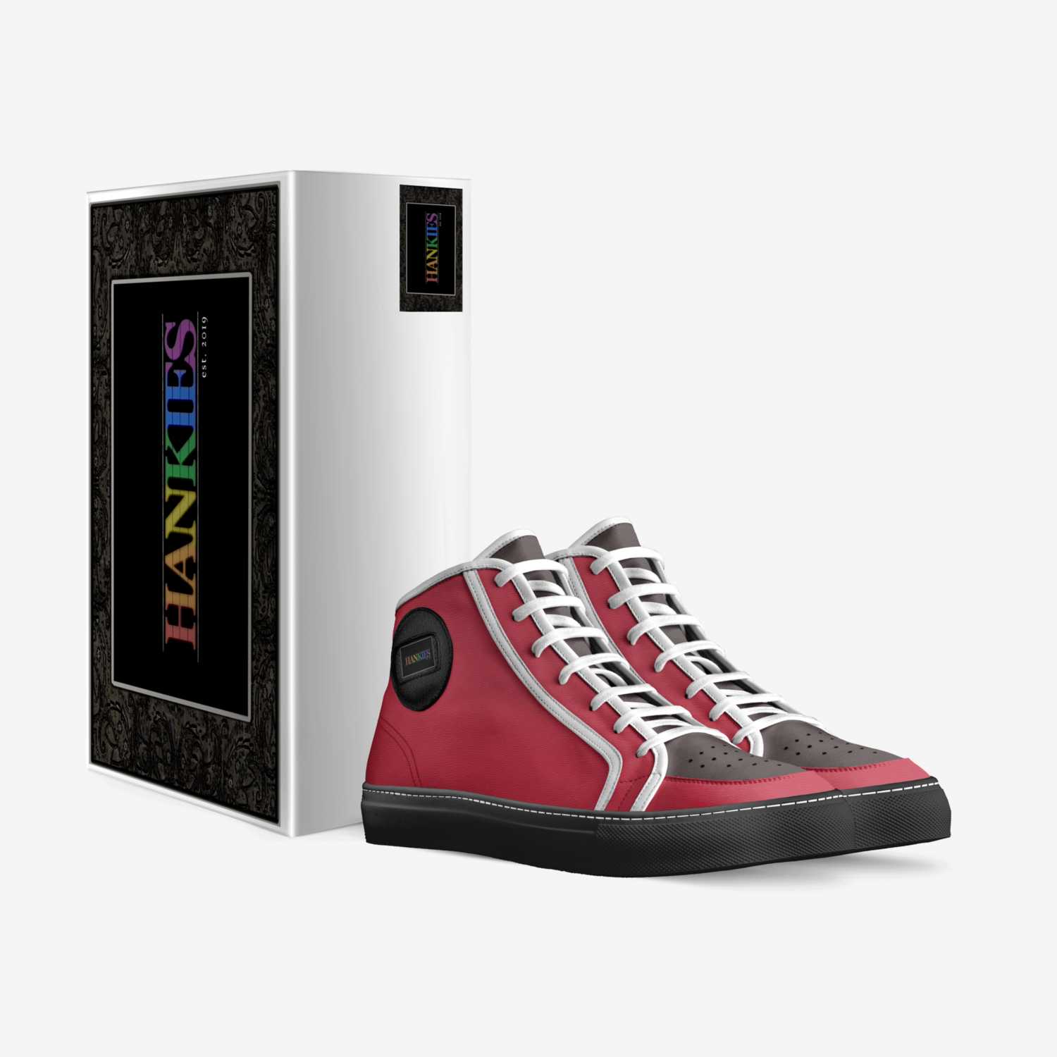 Hankies custom made in Italy shoes by Brandon Banderas | Box view
