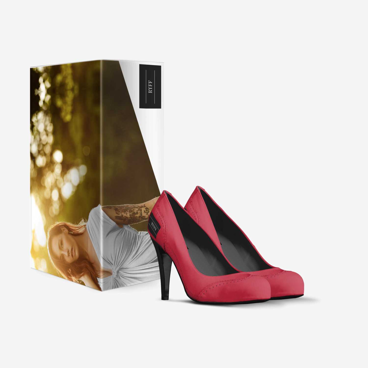 ROSE custom made in Italy shoes by W B | Box view