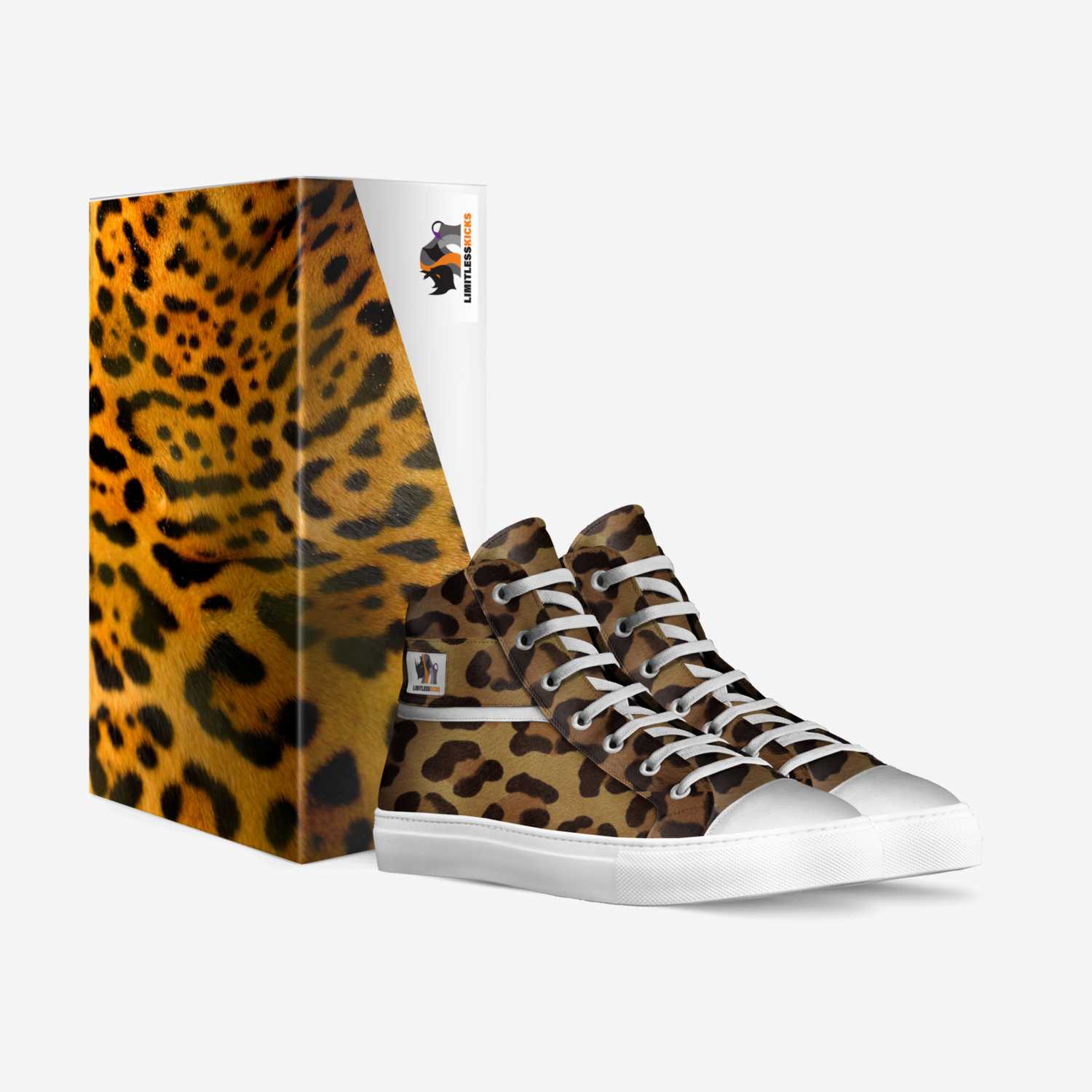 Limitless Animal custom made in Italy shoes by Limitless Kicks | Box view