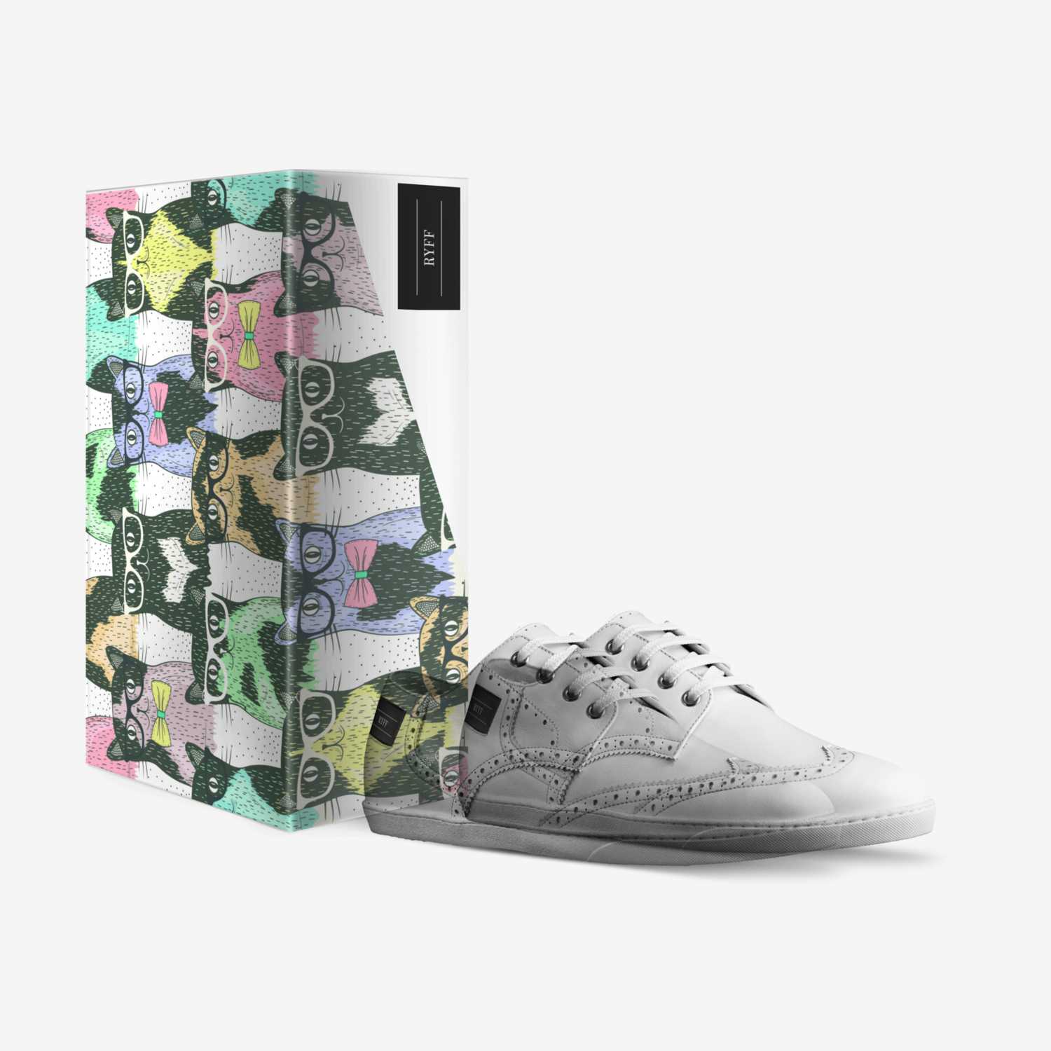 Subtle custom made in Italy shoes by W B | Box view