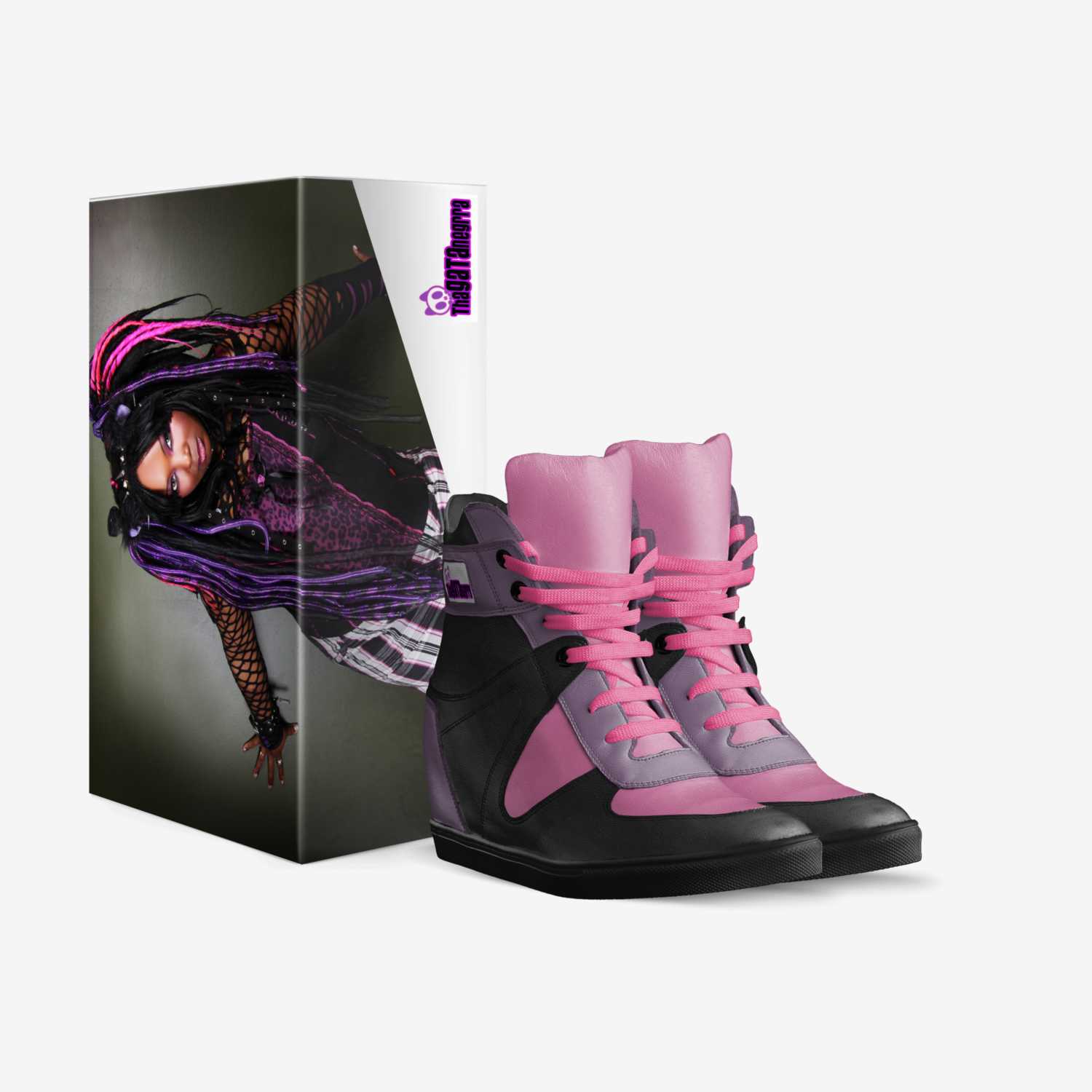 #NYANVIDA custom made in Italy shoes by Tha Gata Negrra | Box view