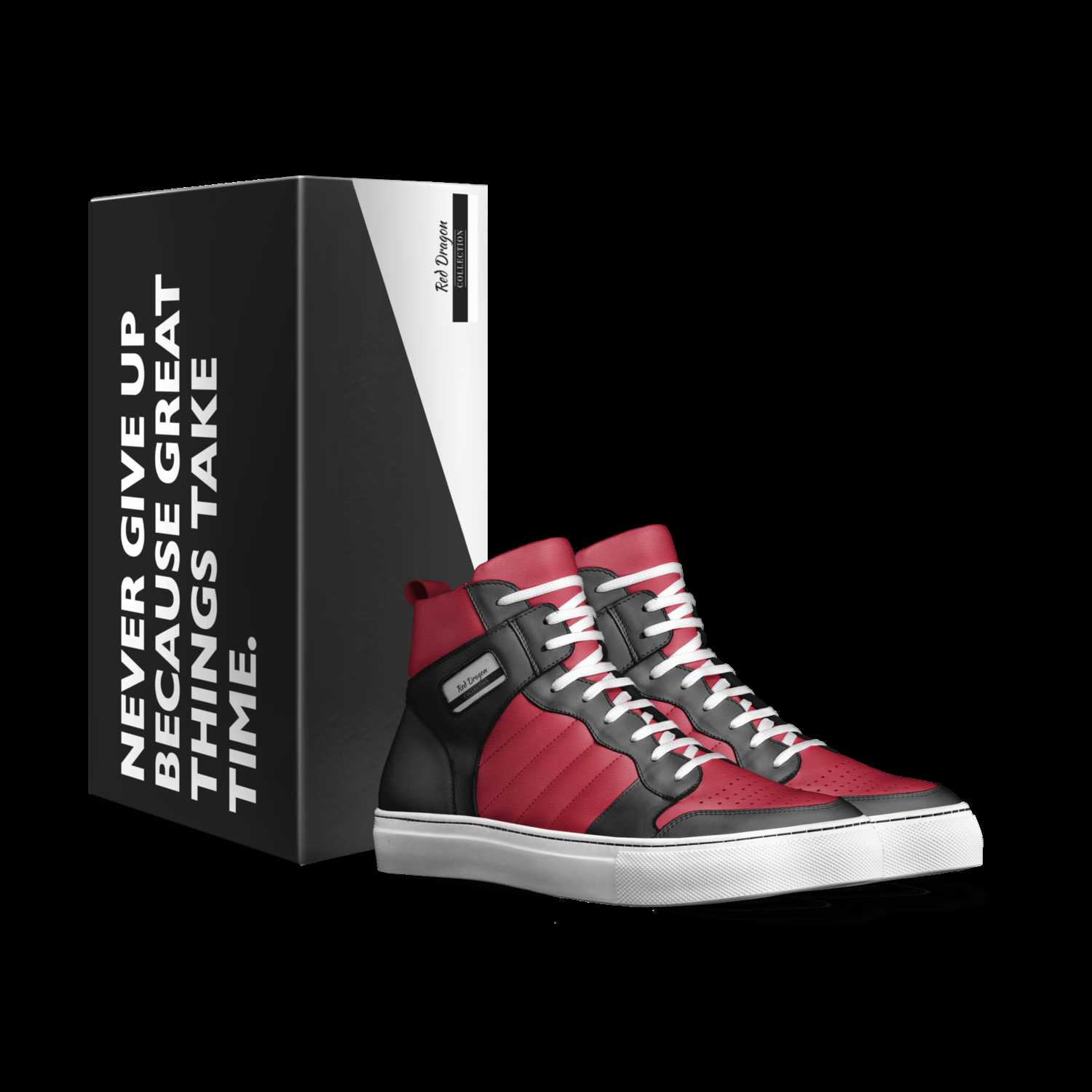 Red Dragon Edition A Custom Shoe concept by Jordan Klein