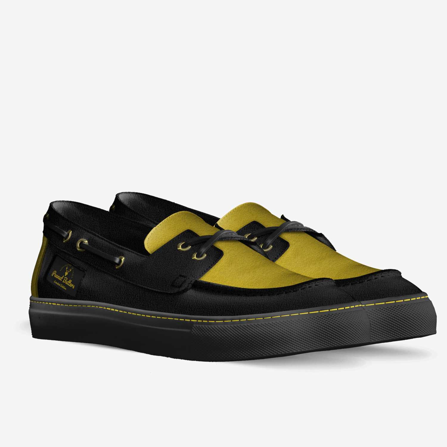 Peanut Butters custom made in Italy shoes by Chris Paularoncini | Double view