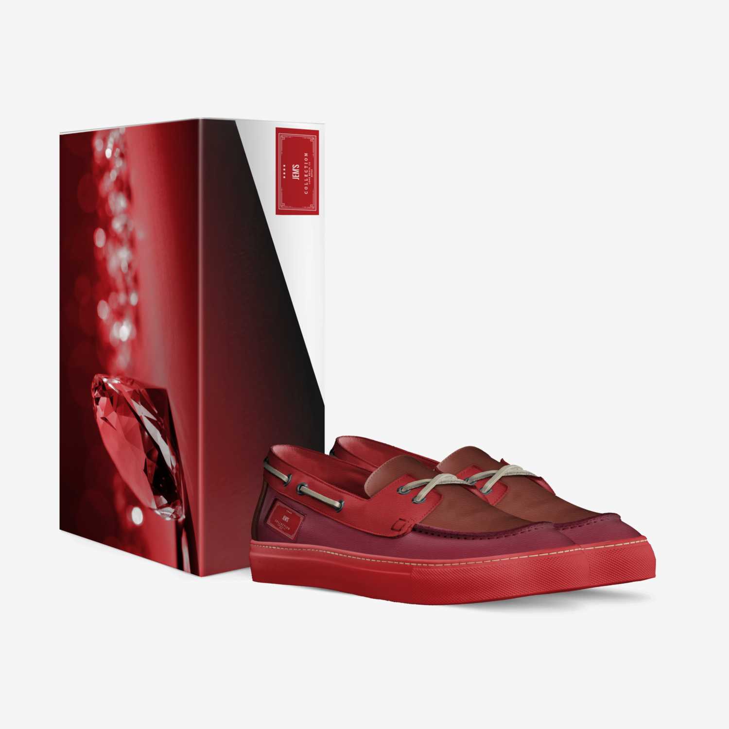 Jem custom made in Italy shoes by Jennifer Melendez | Box view