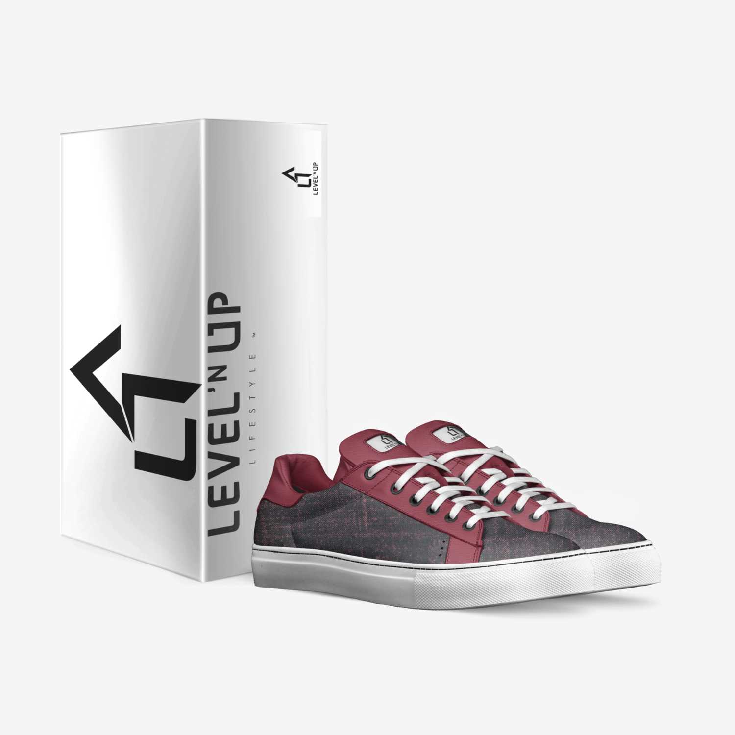 Level Up custom made in Italy shoes by Jeff Similien | Box view