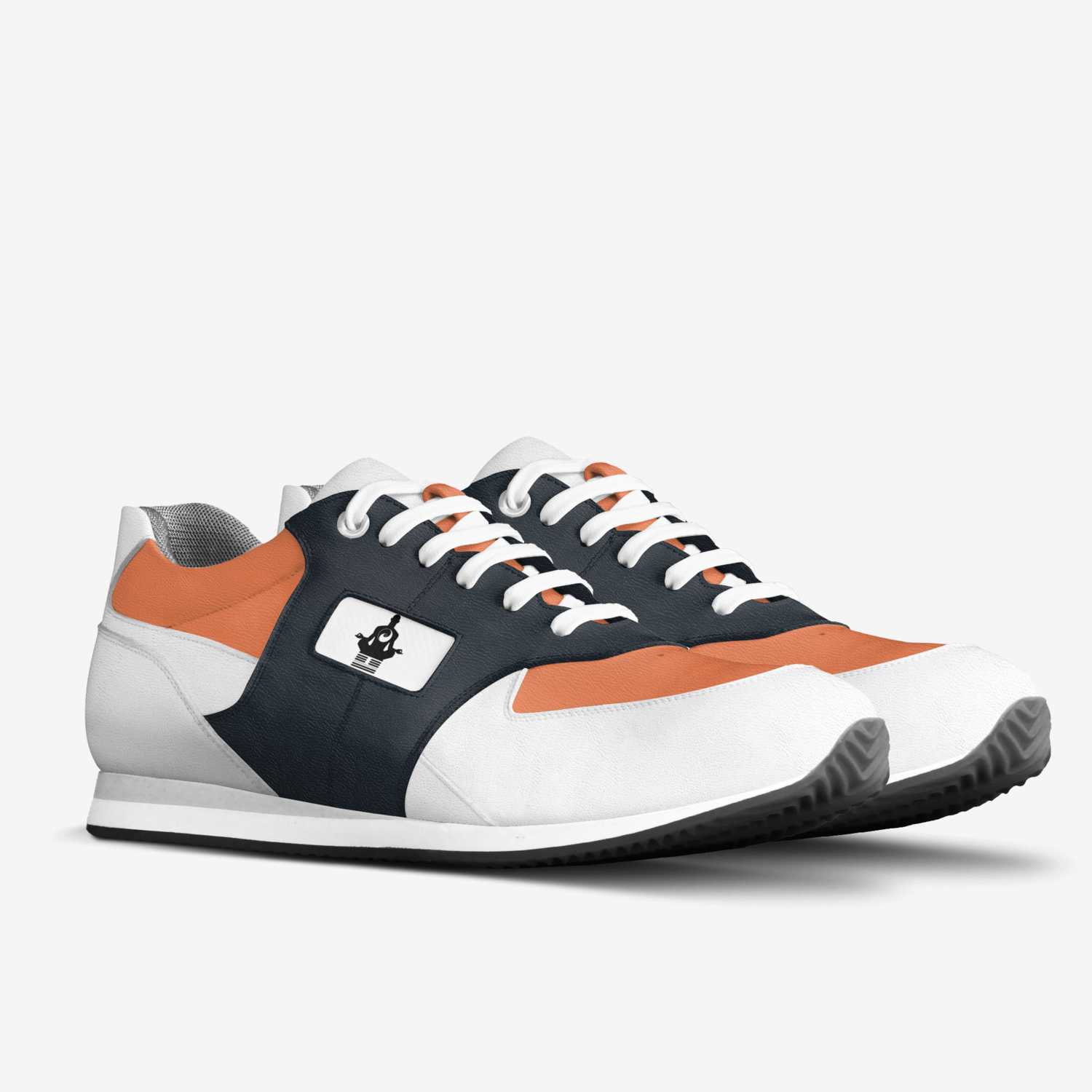 AOP QI MOVEMENT  custom made in Italy shoes by The Apprentice Of Peace | Double view