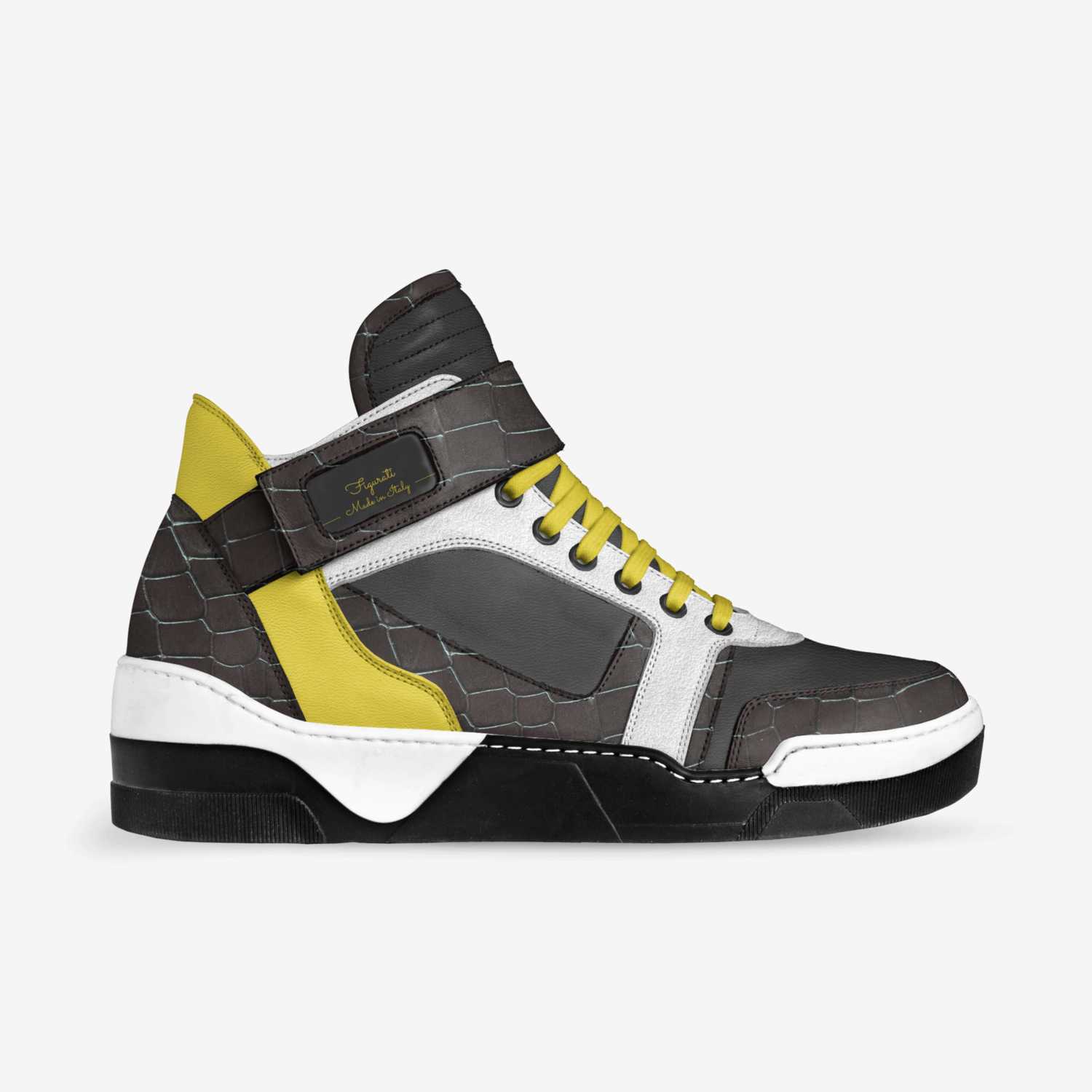 Kew One custom made in Italy shoes by Kimberly Watts | Side view