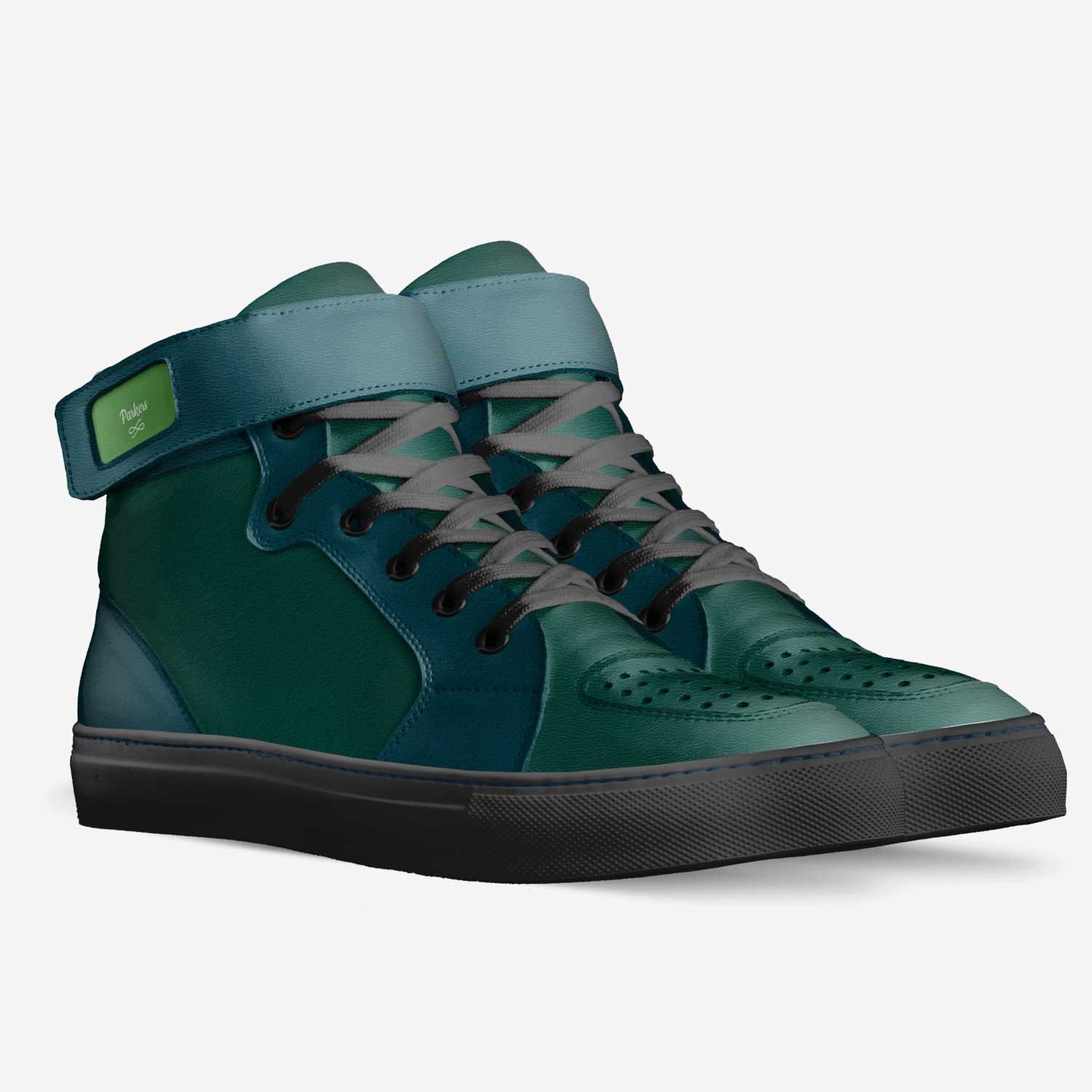 Parkers custom made in Italy shoes by Chanell Parker | Double view