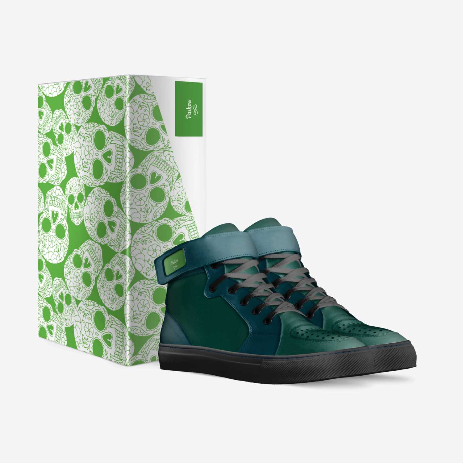 Parkers custom made in Italy shoes by Chanell Parker | Box view