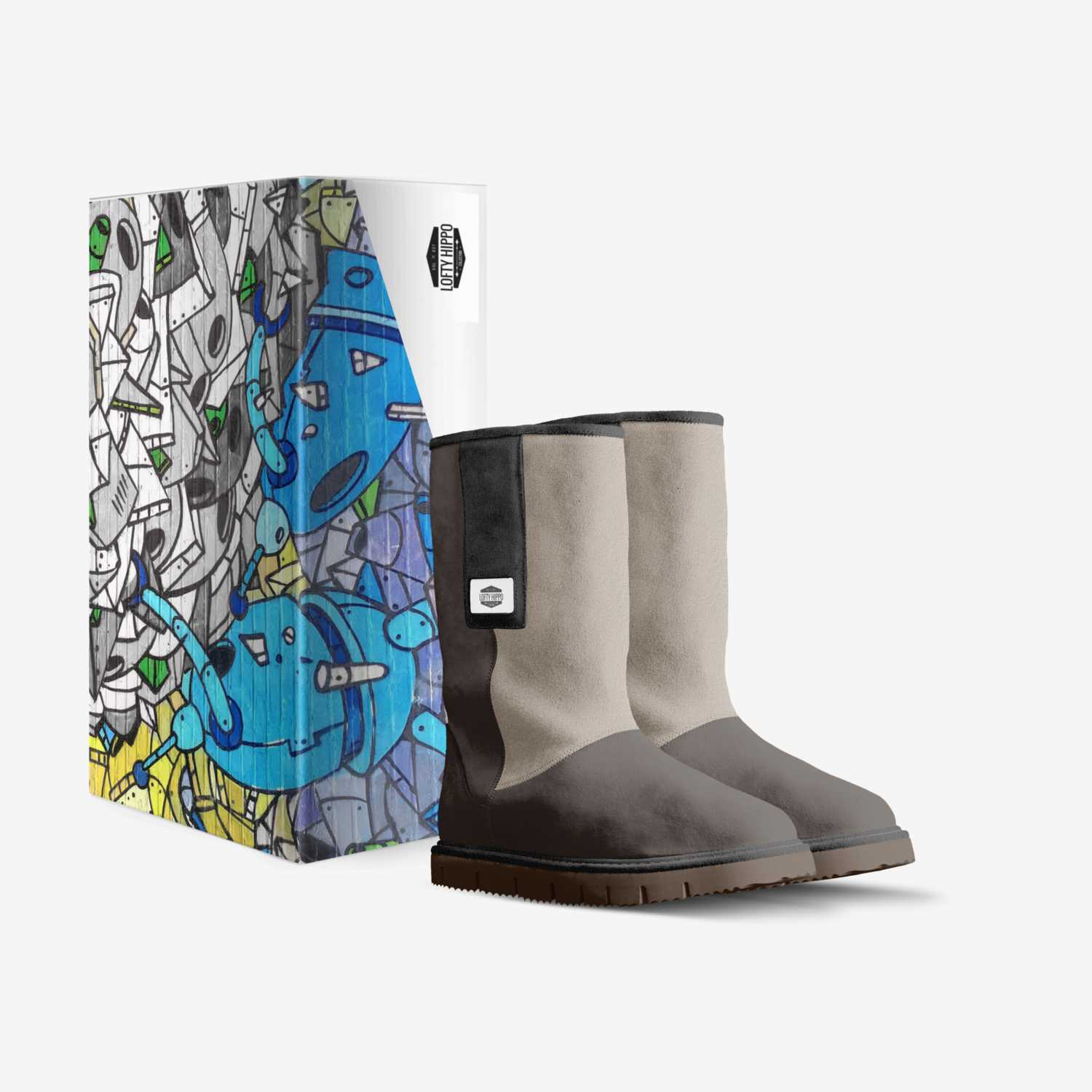 LOFTY HIPPO custom made in Italy shoes by Joe Sanders | Box view