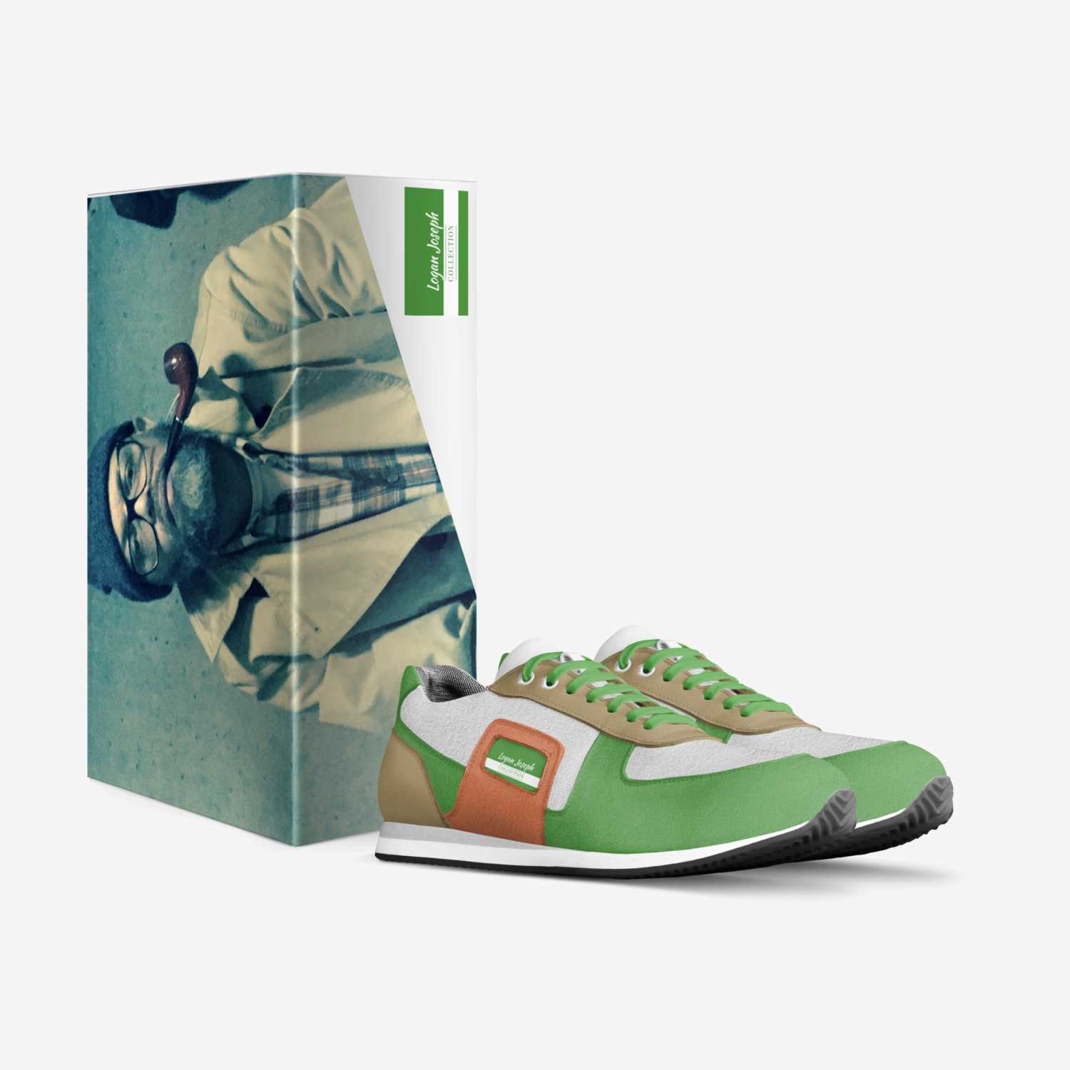 Logan Joseph custom made in Italy shoes by Khalid Salaam | Box view