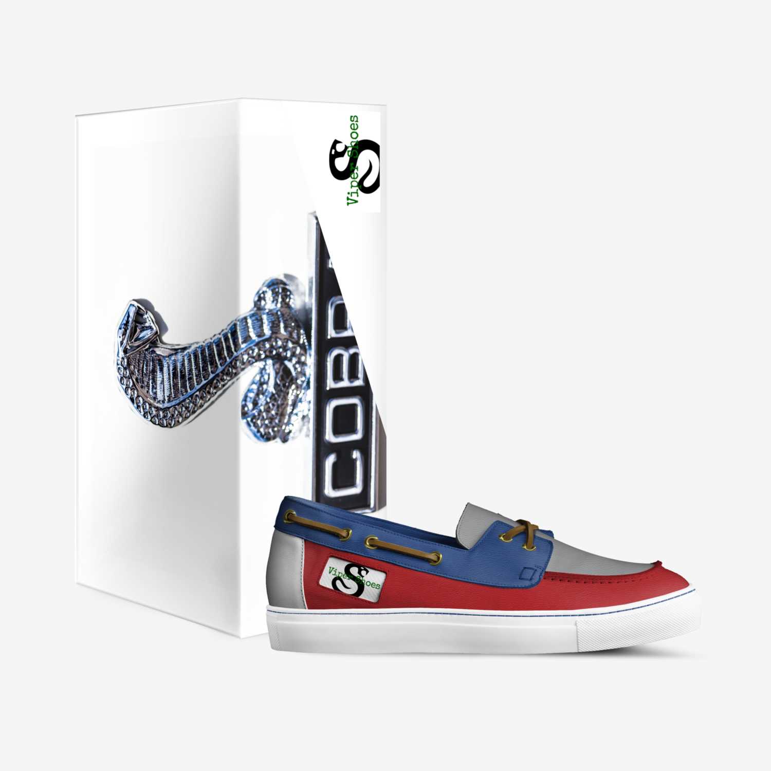 Viper Shoes custom made in Italy shoes by Kevin Barnard | Box view
