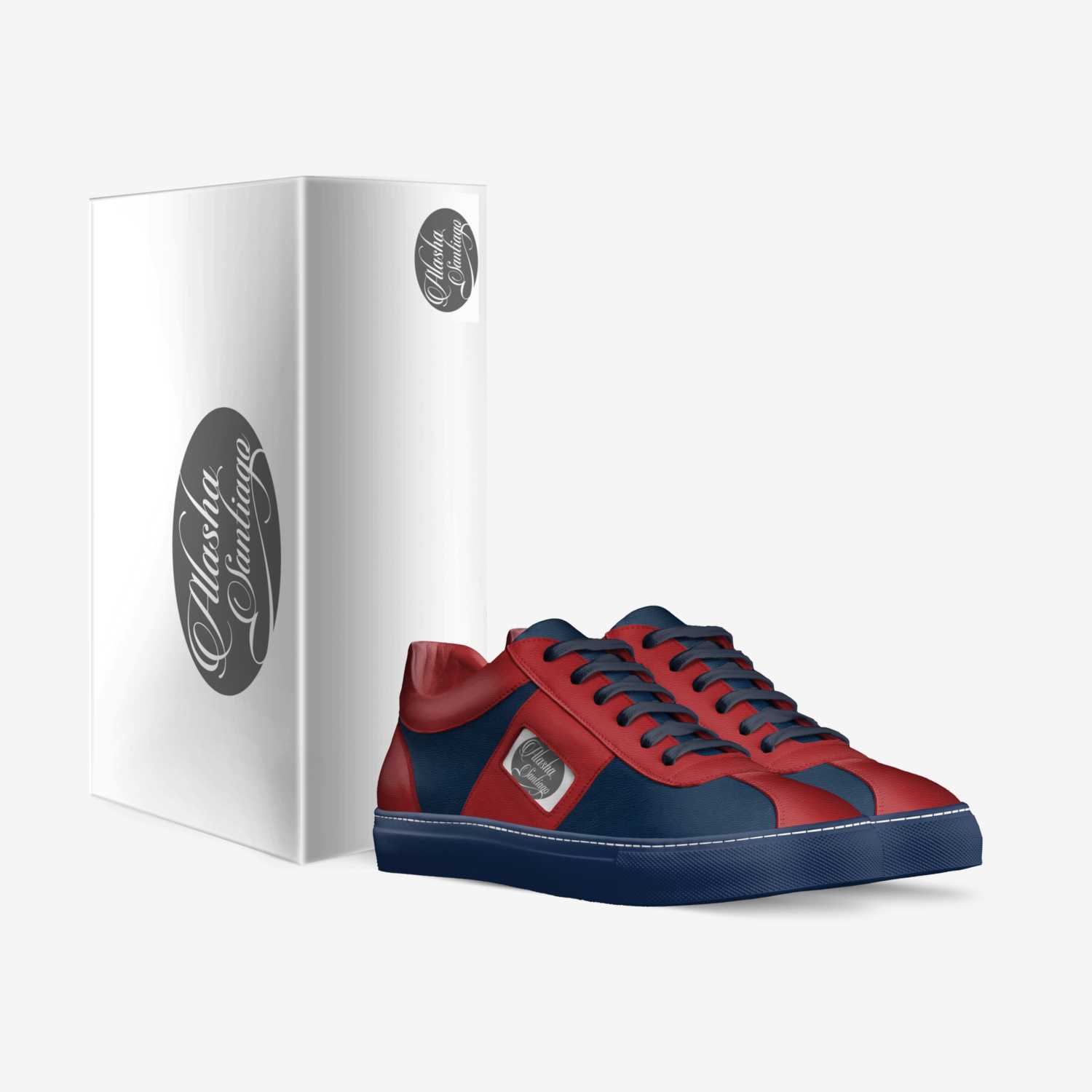 Skys the limit custom made in Italy shoes by Alasha Santiago | Box view