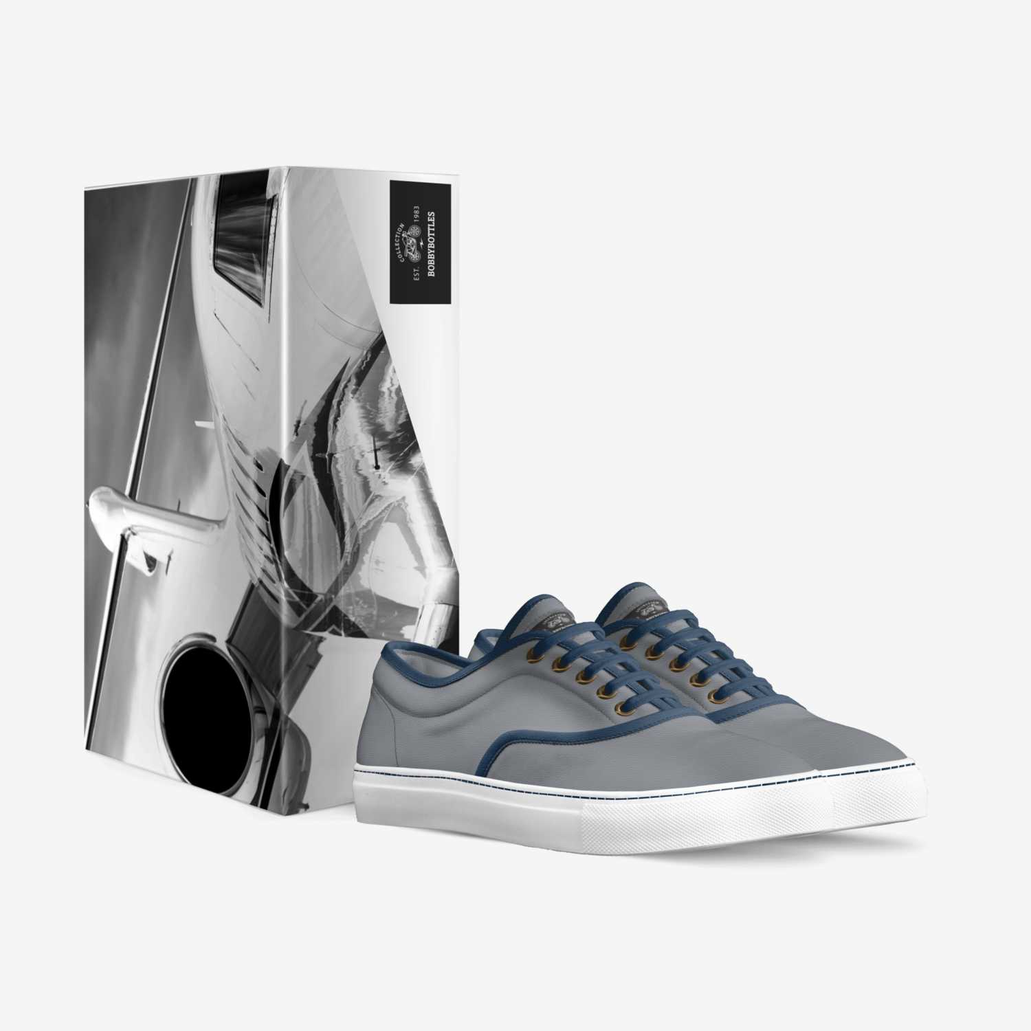 BobbyBottles Low custom made in Italy shoes by Bobby Wronski Jr. | Box view