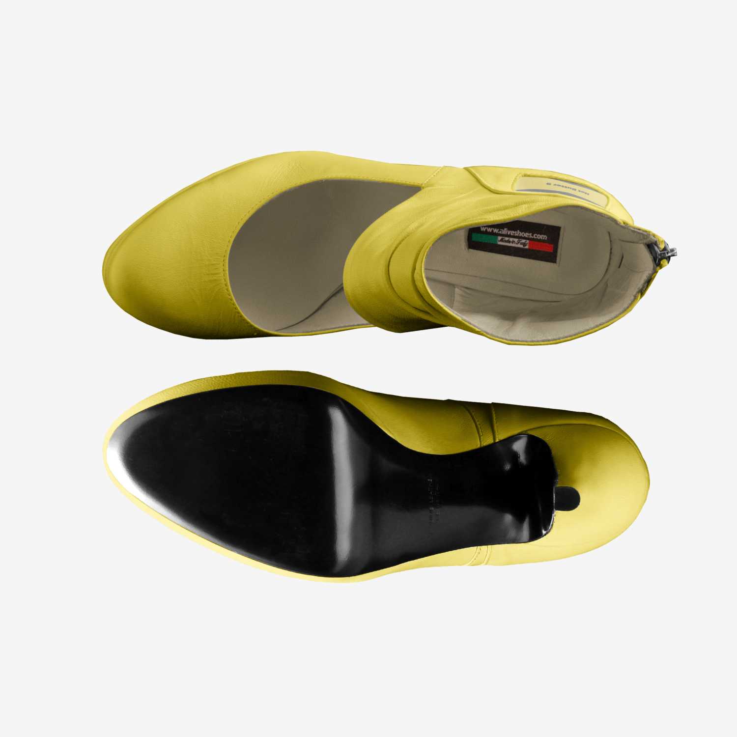 Butter custom made in Italy shoes by Meziolle Wilcox | Top view