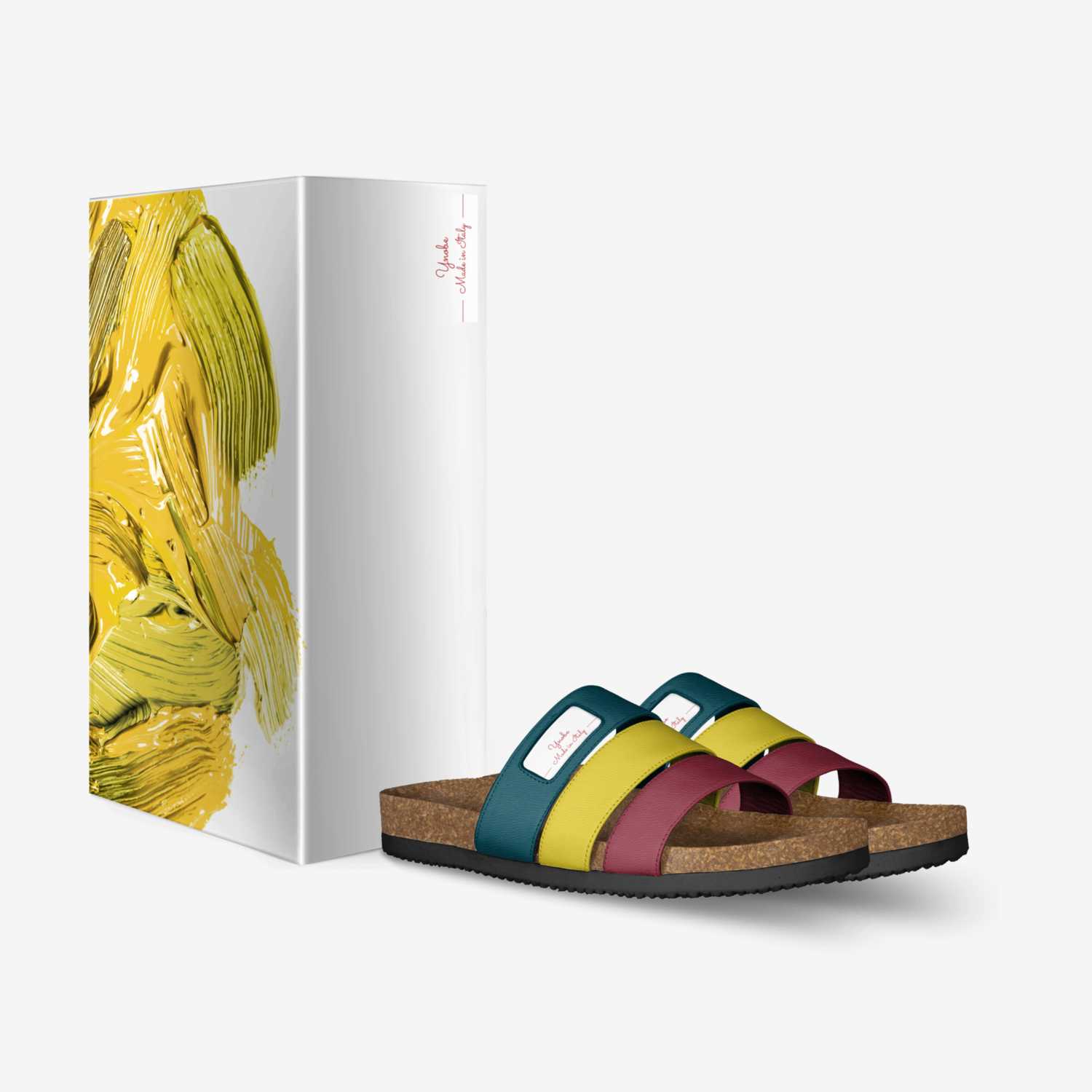 Ynobe custom made in Italy shoes by Ebony Broady | Box view