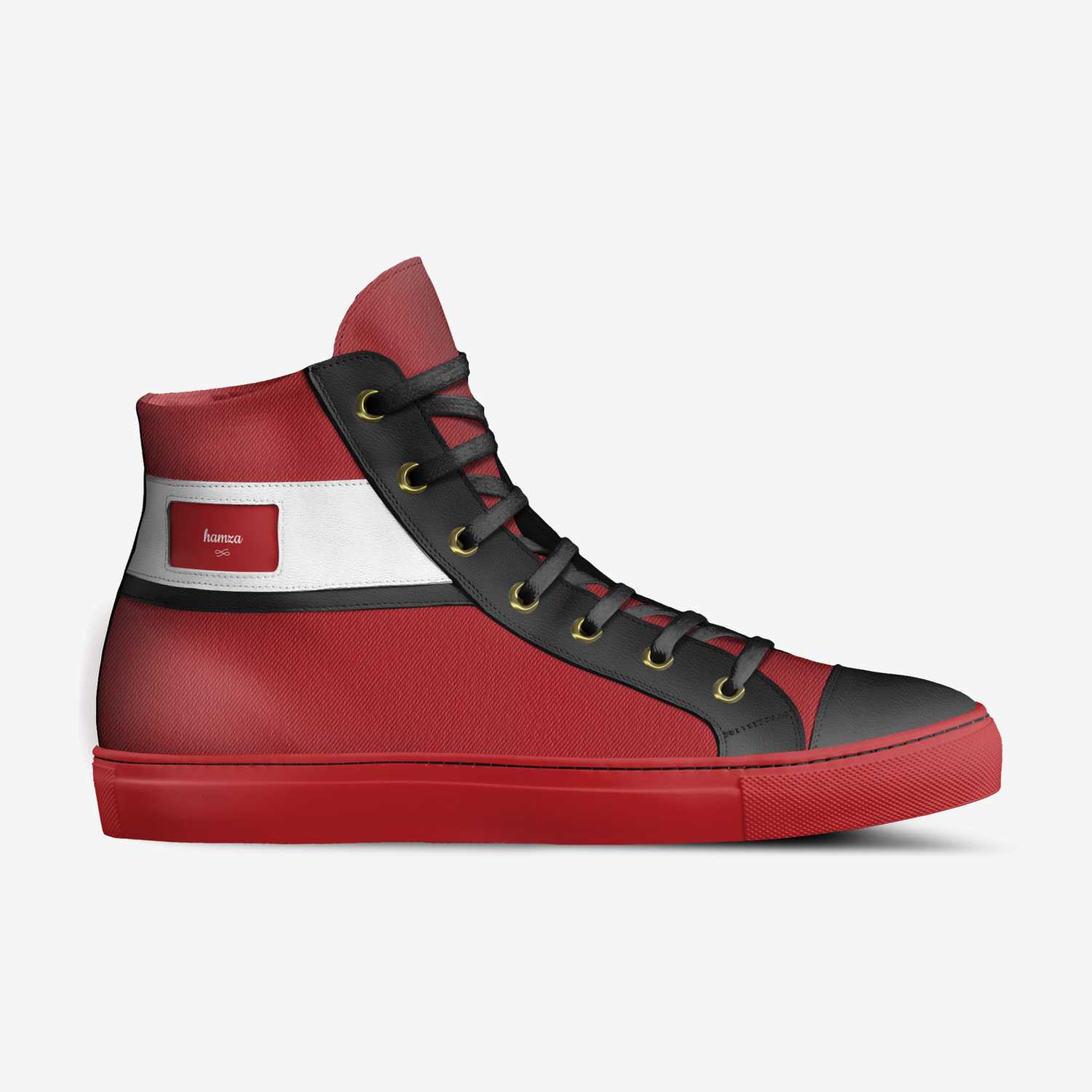 hamza custom made in Italy shoes by Choppinhamza Elmi | Side view